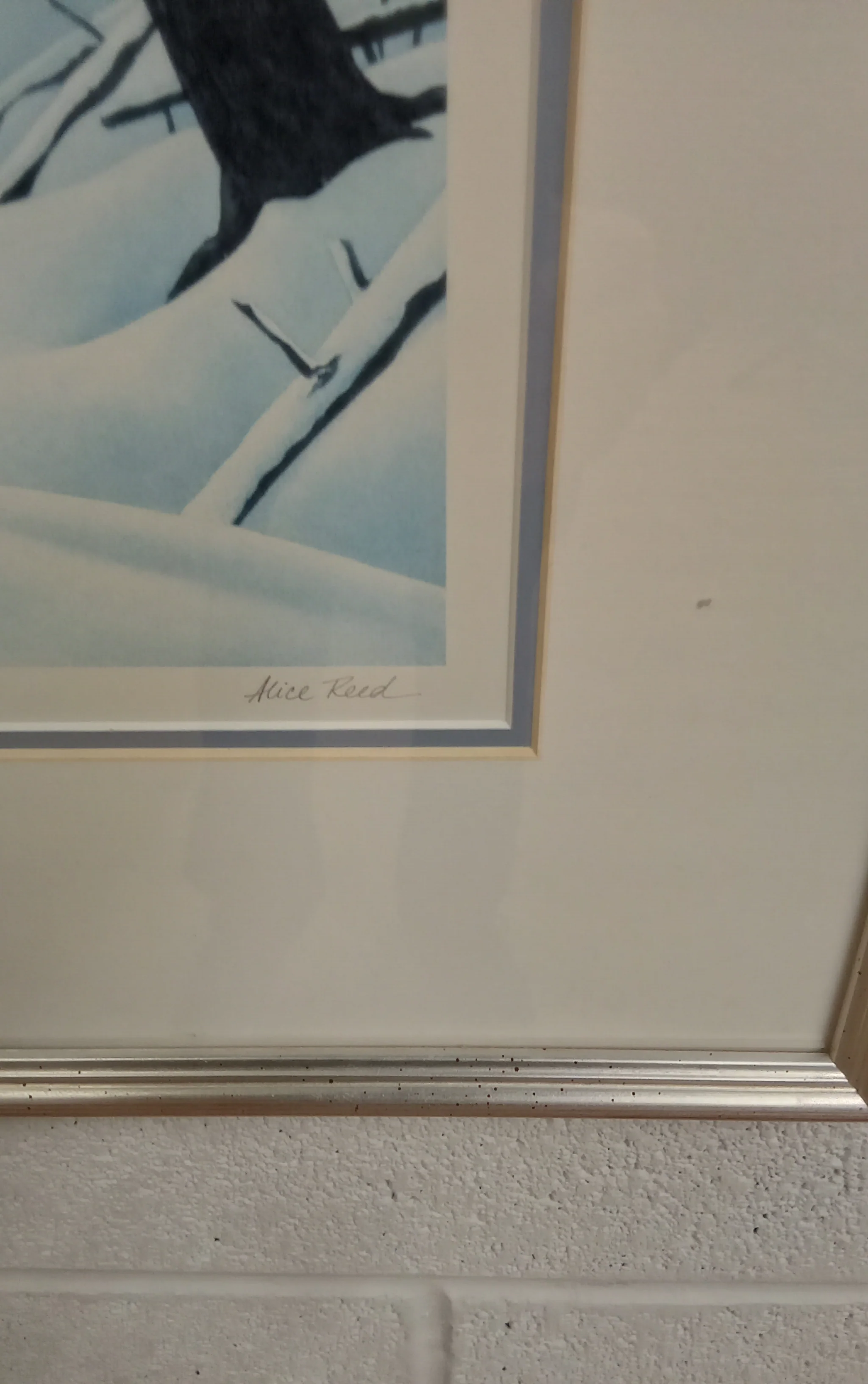 18"W "Elder Woods" Limited Edition Print - Framed - Image 3