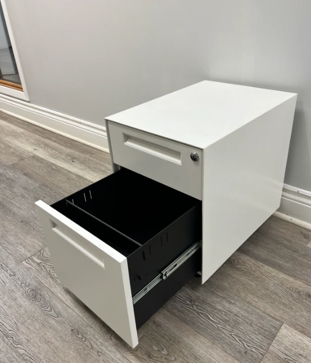 2 Drawer Mobile Filing Cabinet - Image 2