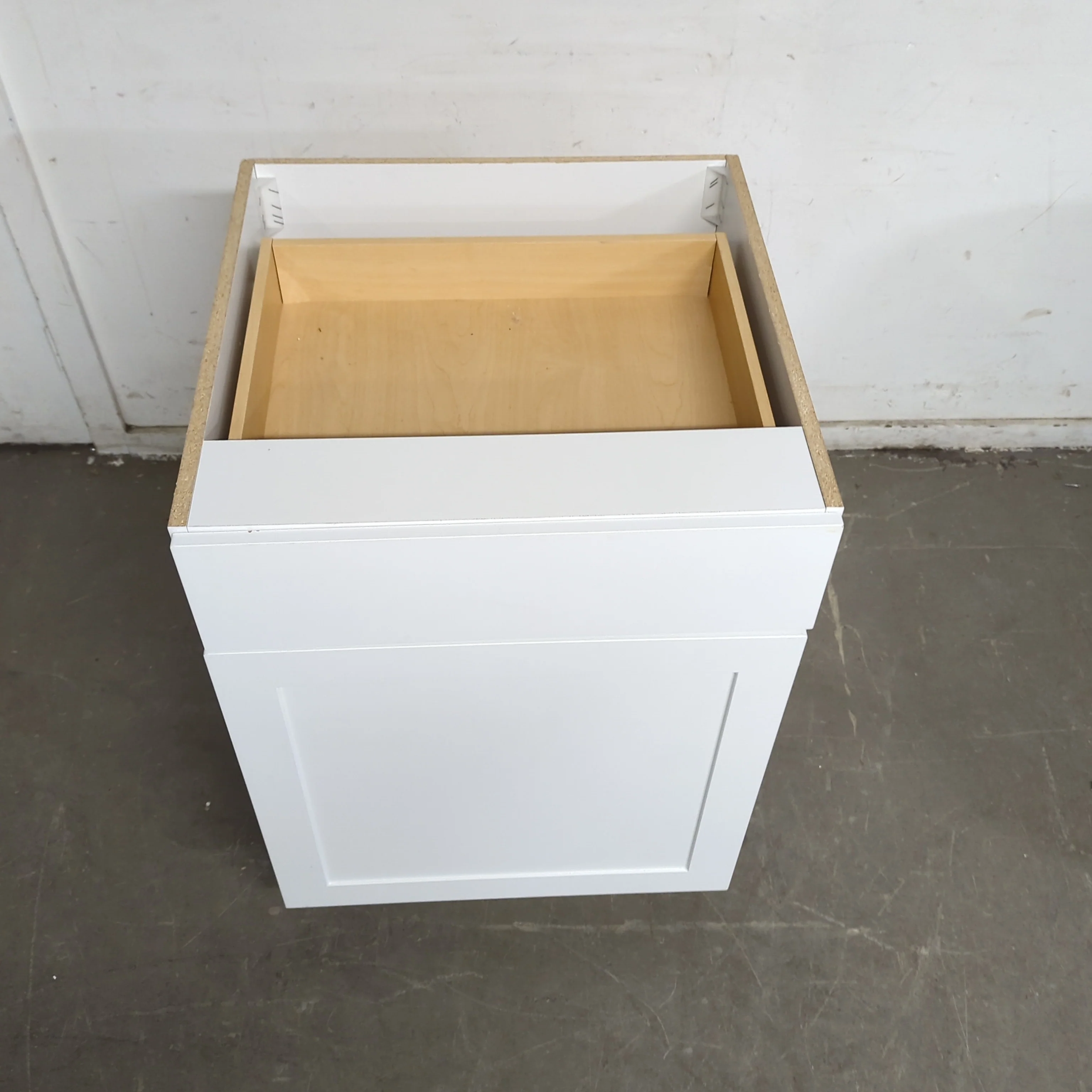 24.5"W White Kitchen Cabinet - Image 2