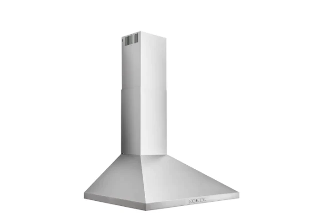24-inch Pyramid Chimney Wall Mount Range Hood