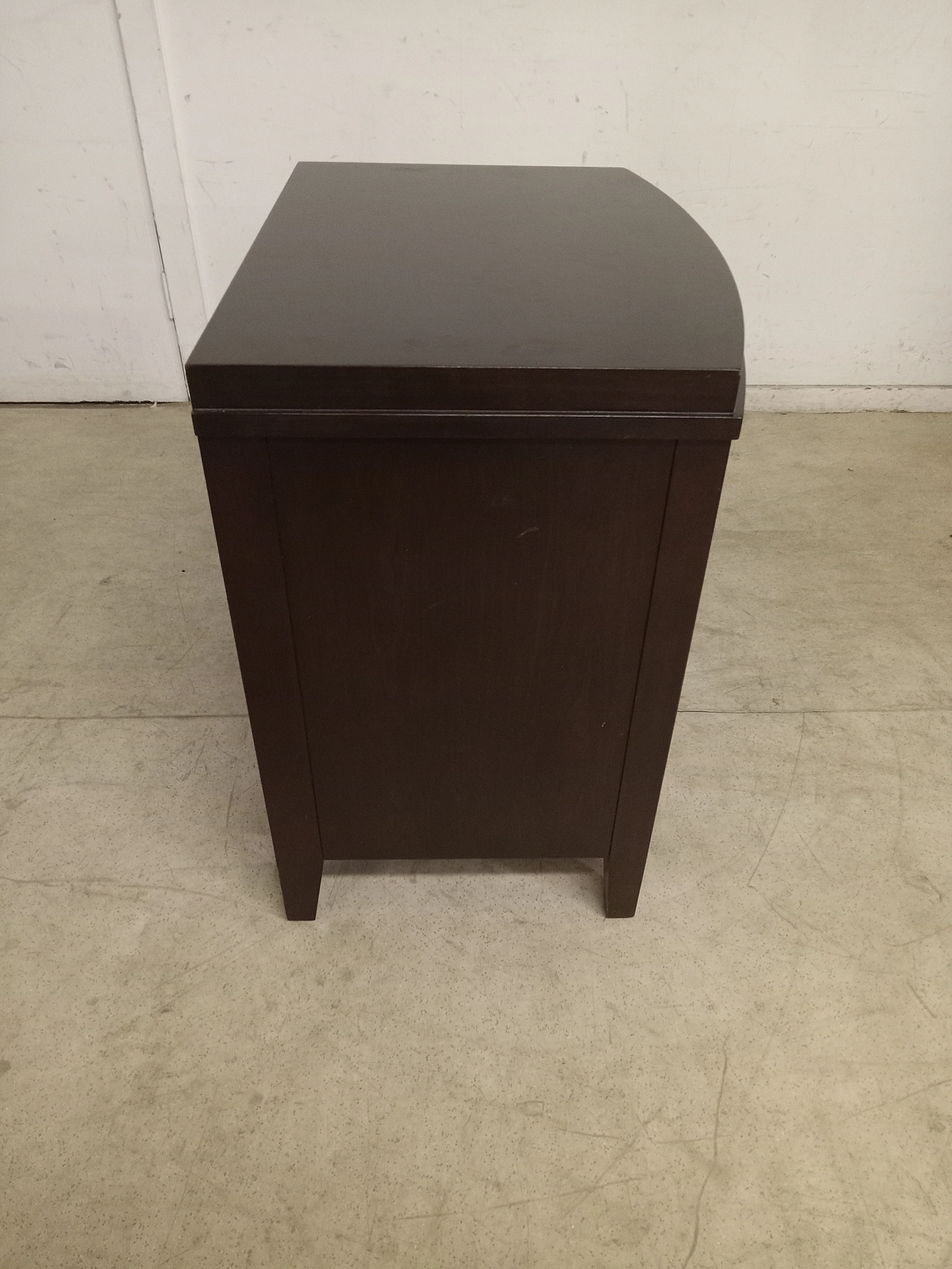 24"W Crate & Barrel 3 Drawer Nightstand - Image 4