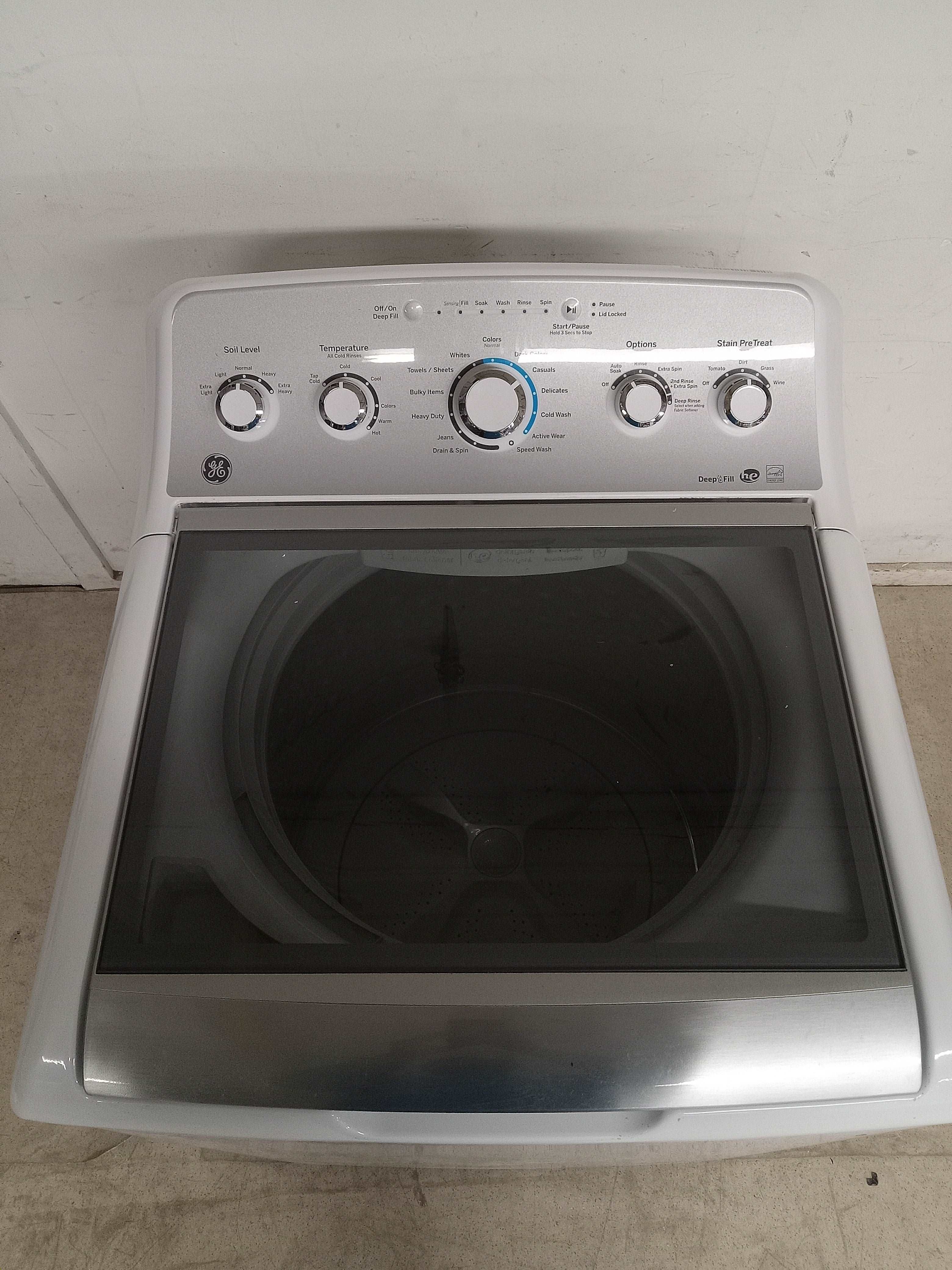 27"W GE High Efficiency Top Load Washer - Image 2