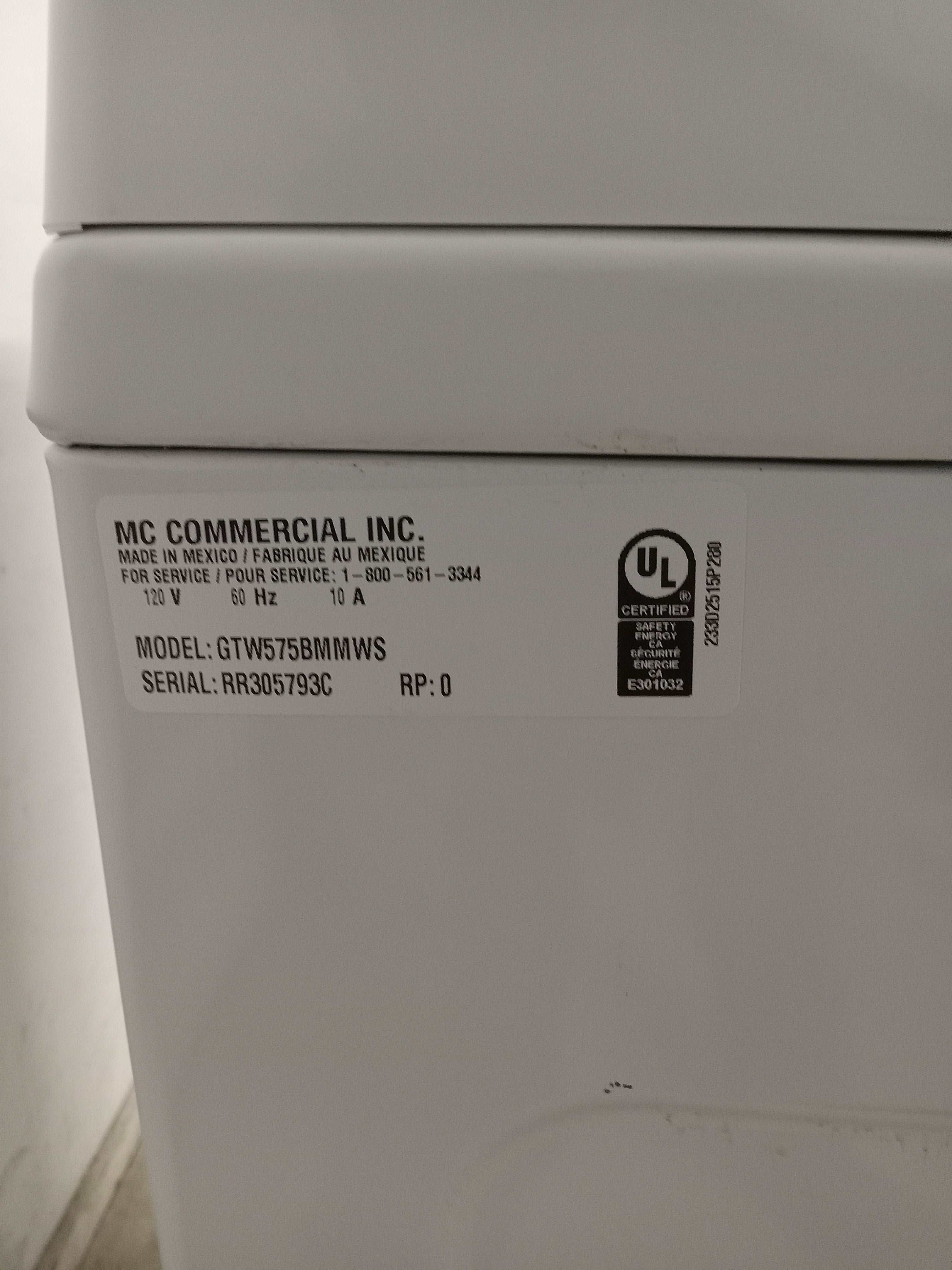 27"W GE High Efficiency Top Load Washer - Image 5
