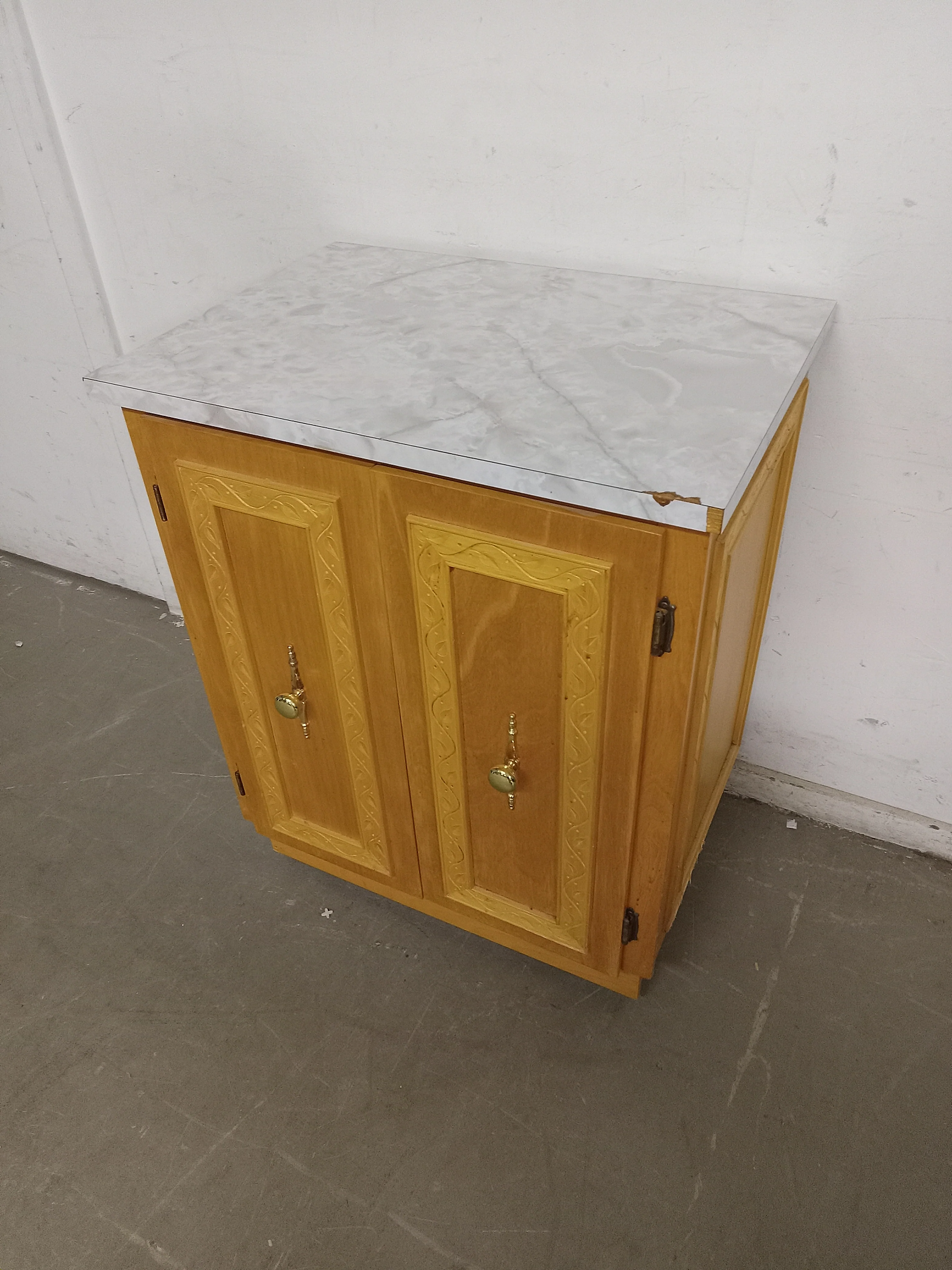 27"W Kitchen Cabinet on Wheels - Image 6