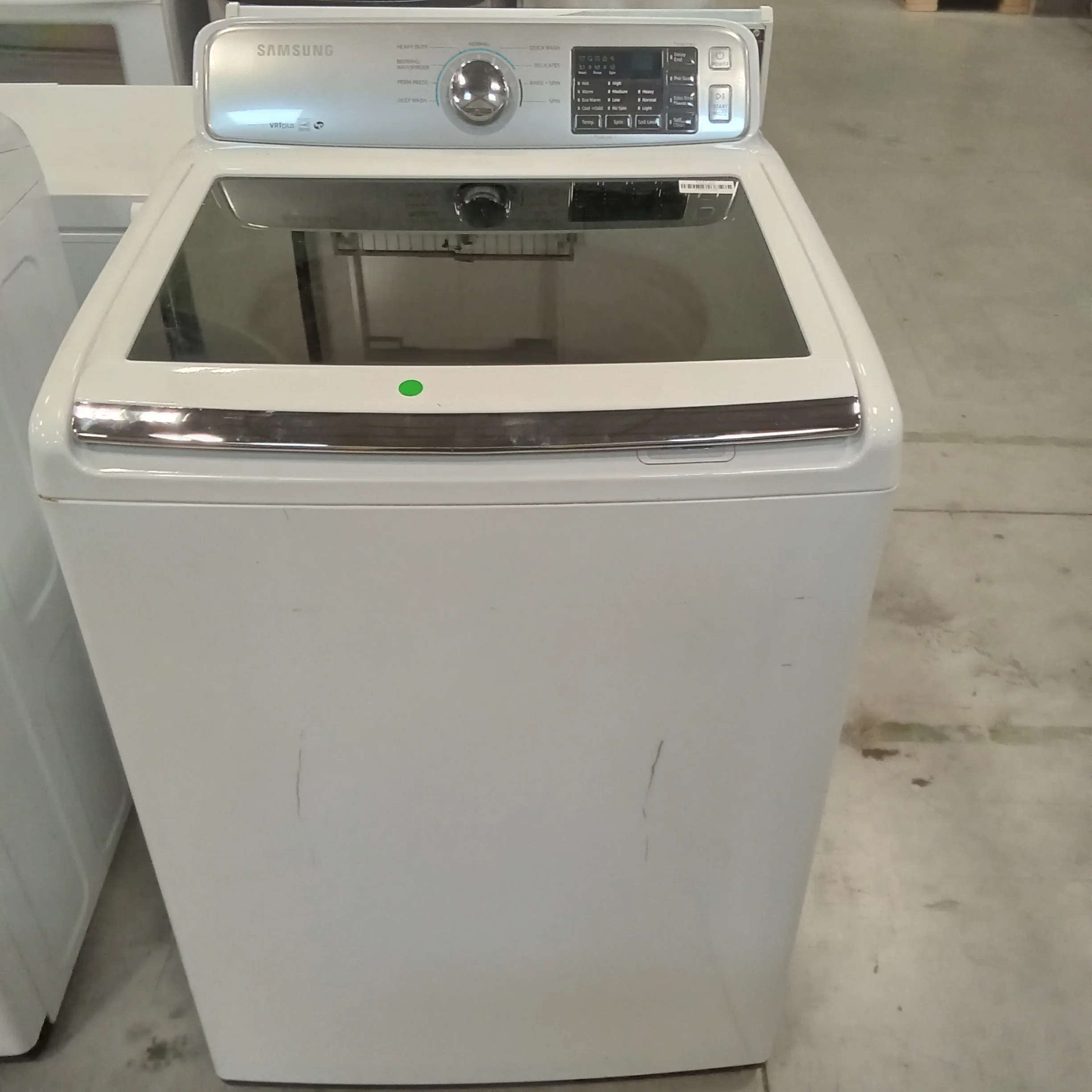 27"W Top Load Washer in White
