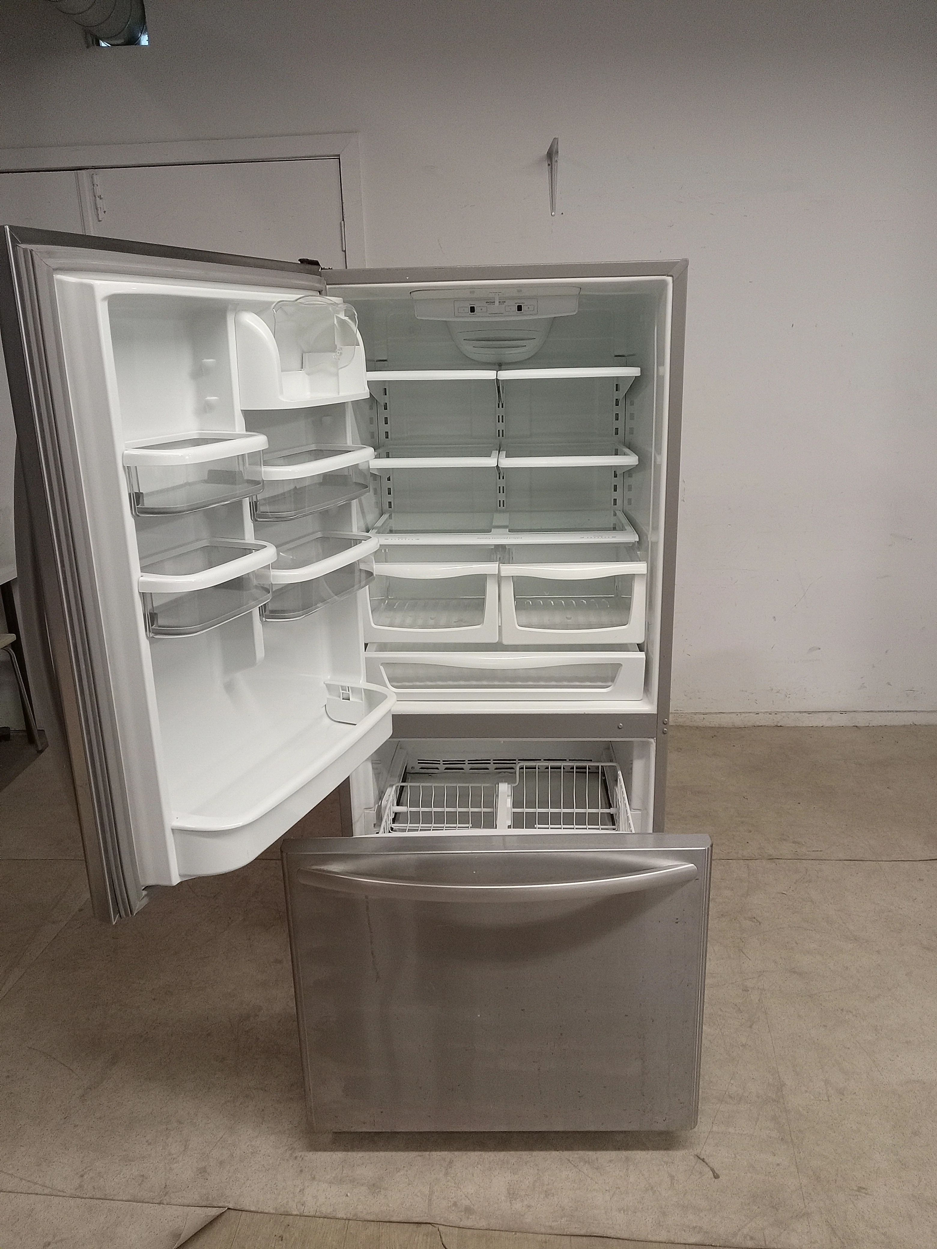29.5"W Stainless Steel Kitchen Aid Refrigerator - Image 2