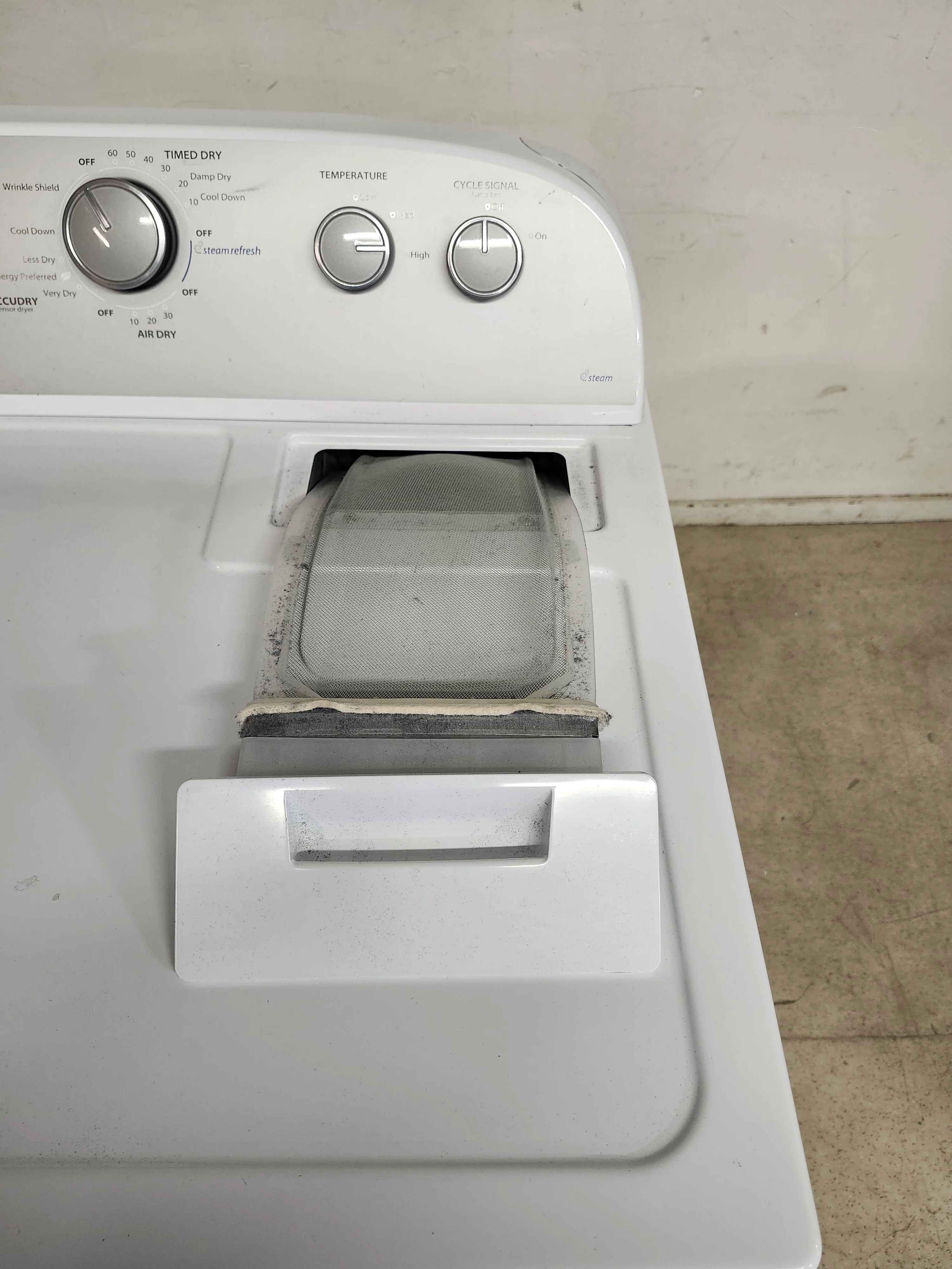 29.5"W Whirlpool Electric Dryer - Image 7