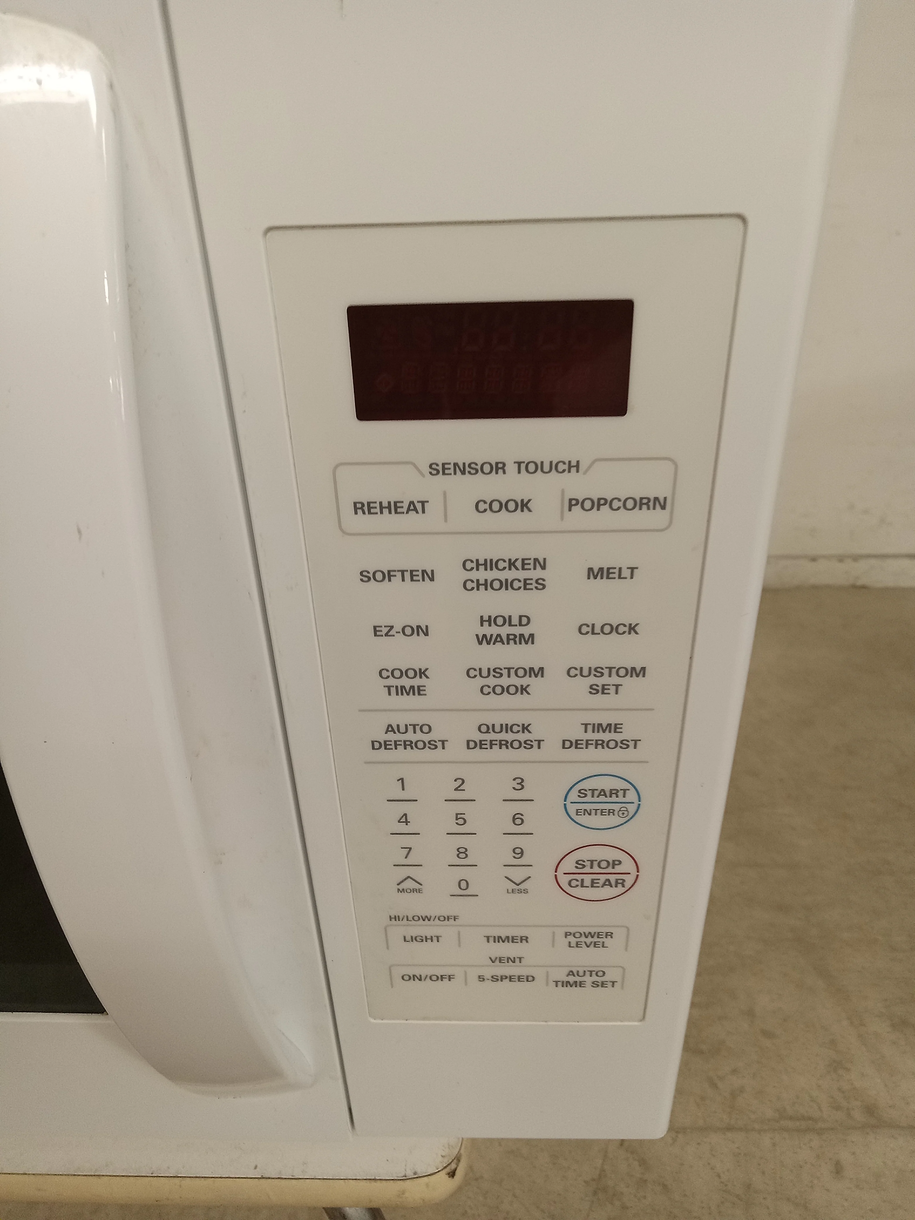 29" LG White Over the Range Microwave - Image 6
