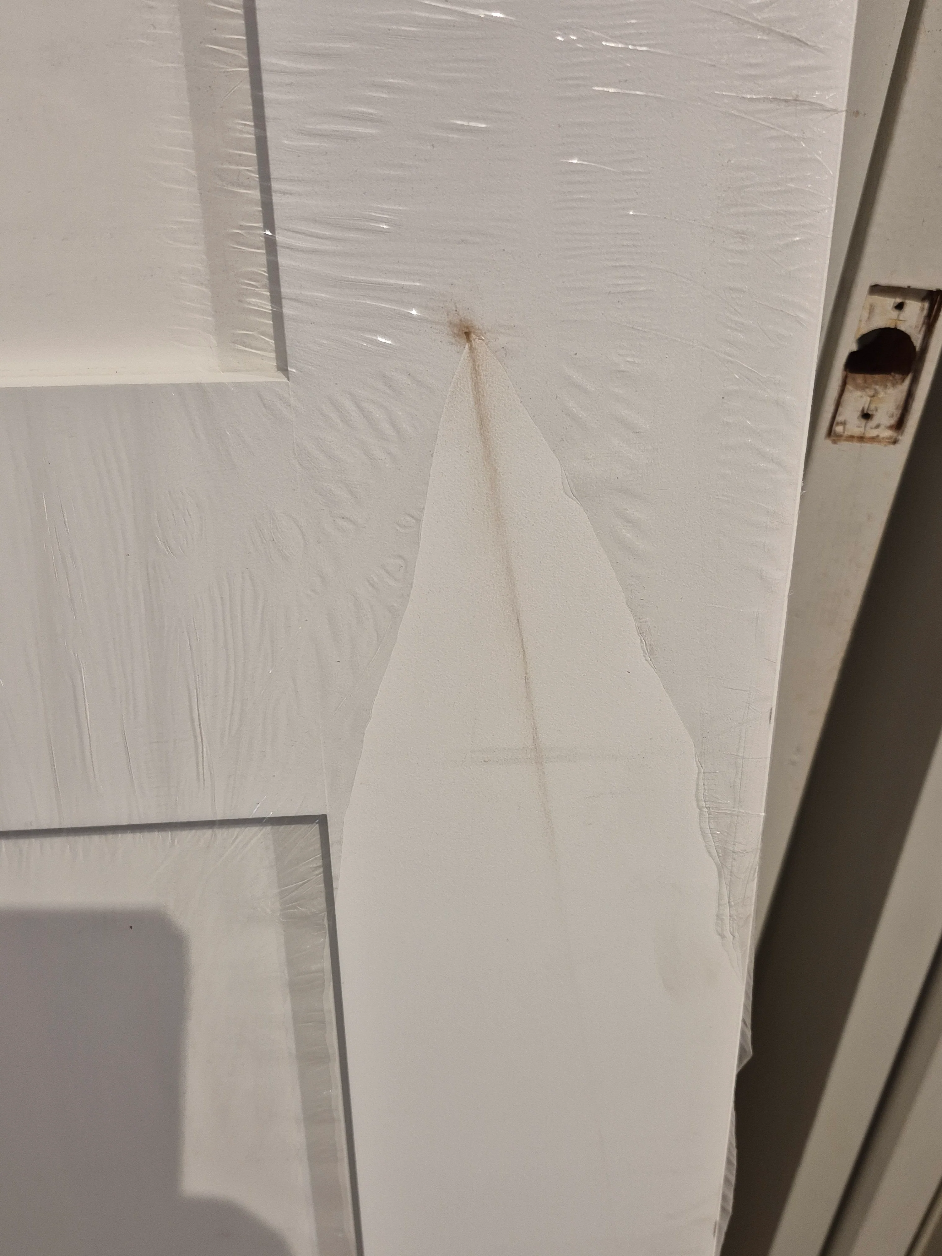 30" x 80" Primed 5-Panel Solid Wood Shaker Style Interior Slab Door MDF (Paint Grade) - Image 3