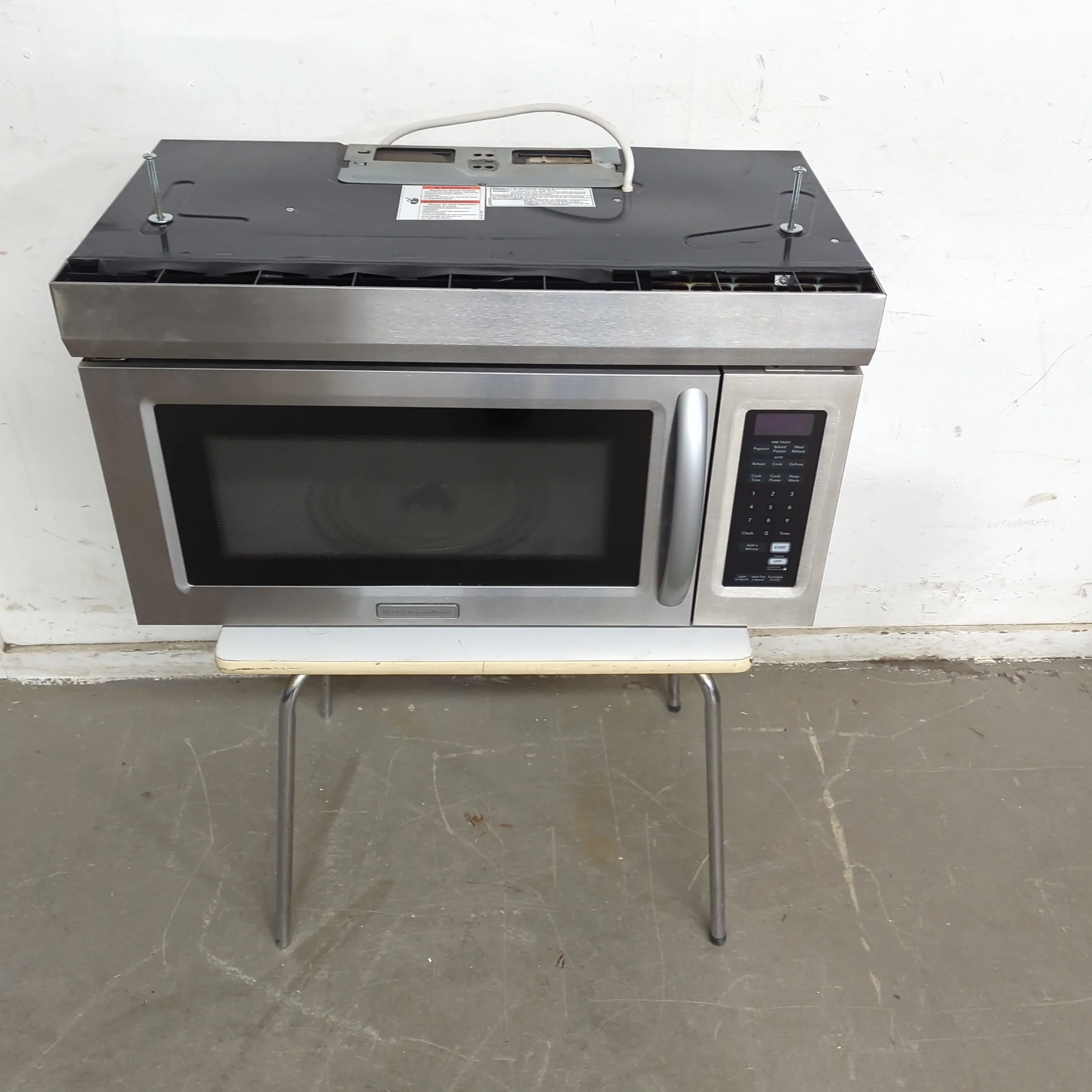 30"W KitchenAid Stainless Steel Over-The-Range Microwave