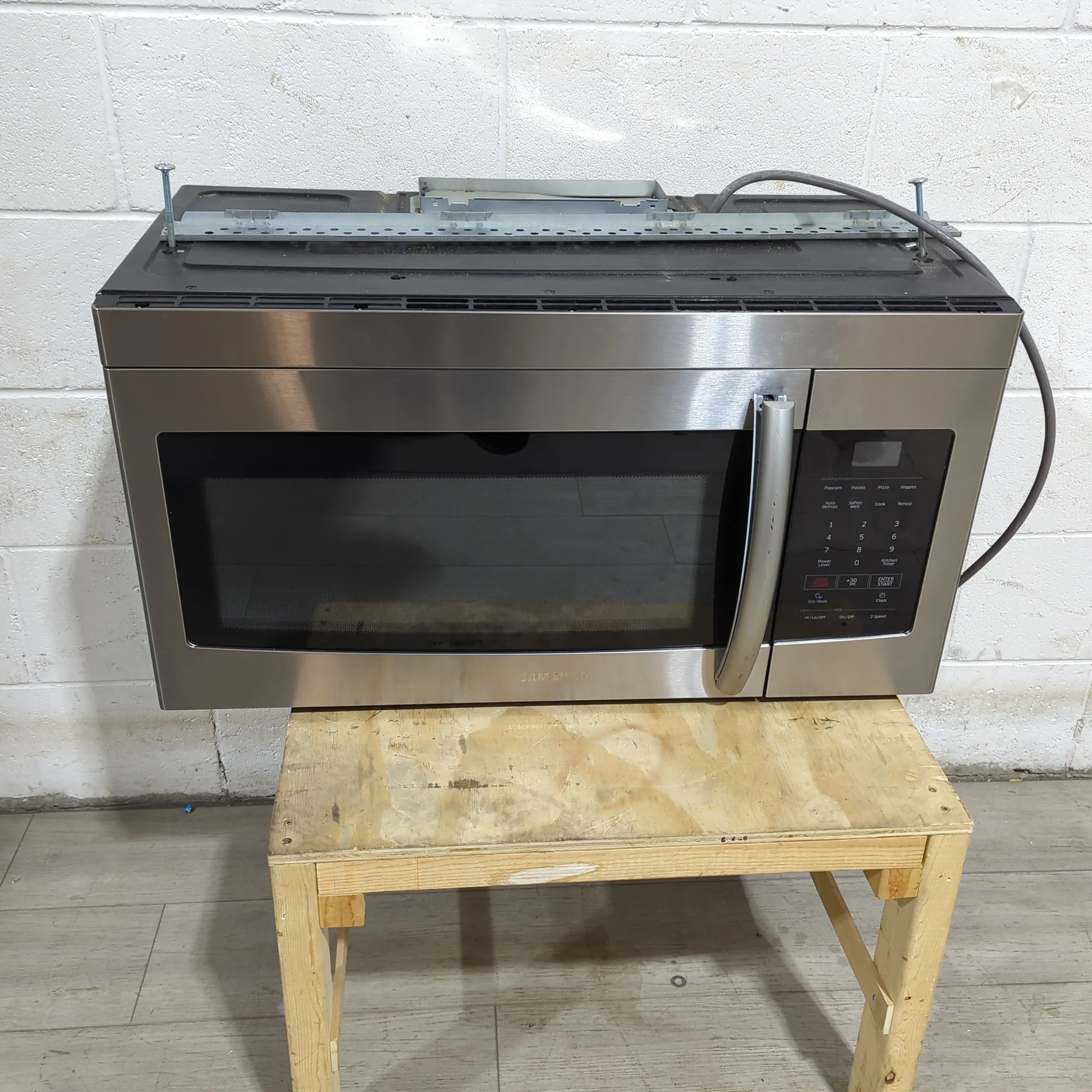 30"W Stainless Steel Over the Range Microwave