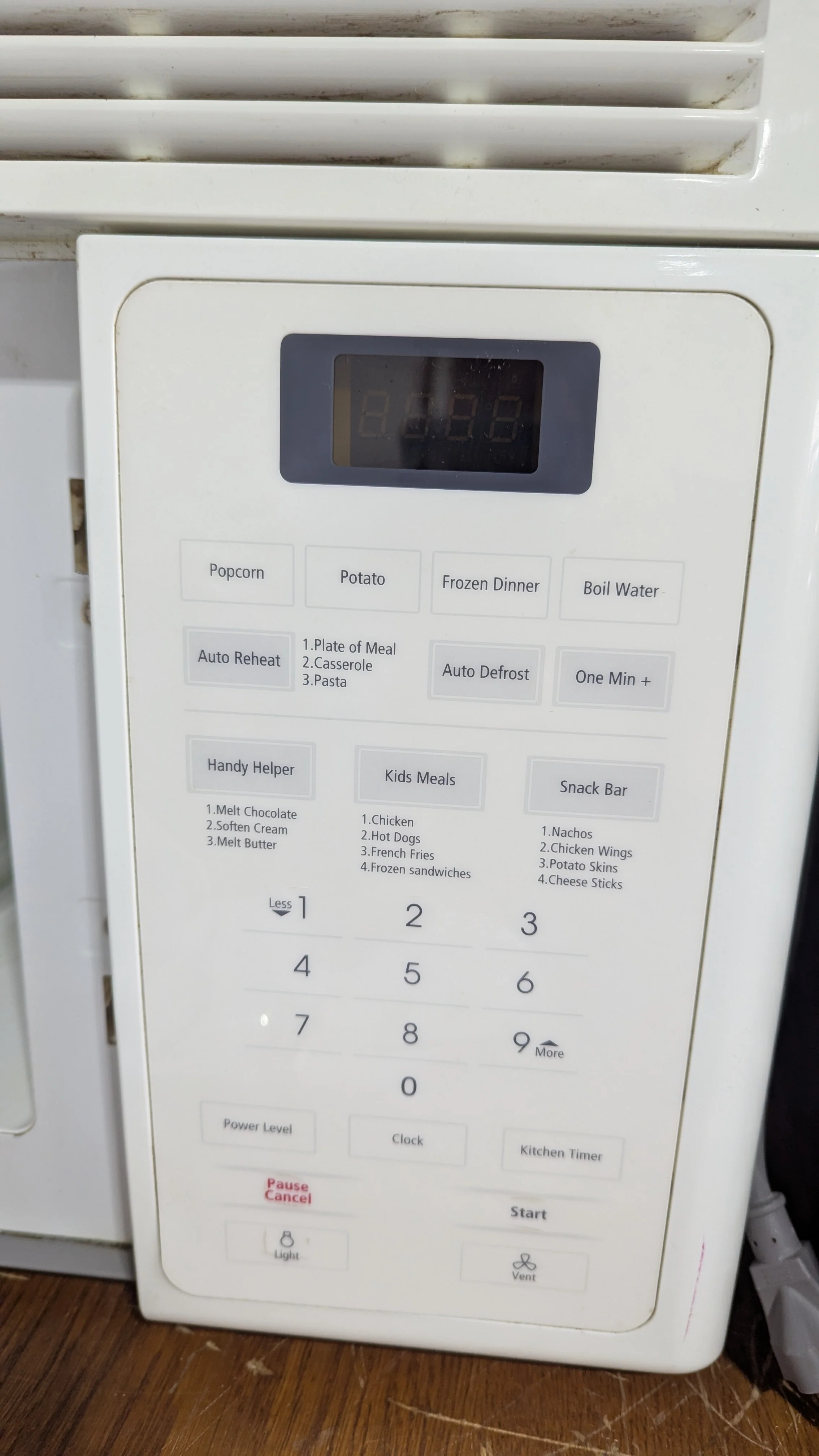 30"W White Samsung OTR Microwave - Image 3
