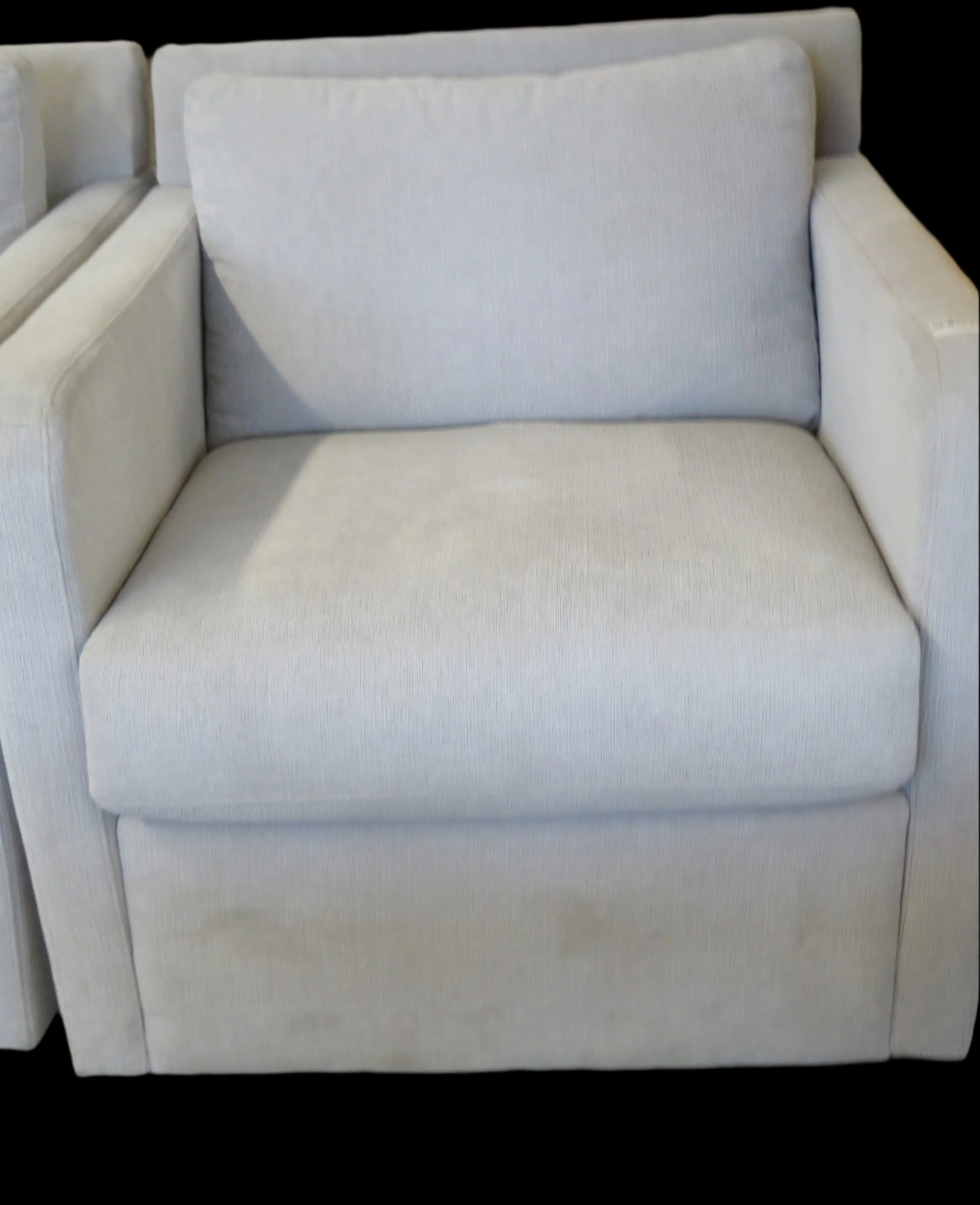 31"W Delphine Swivel Chair