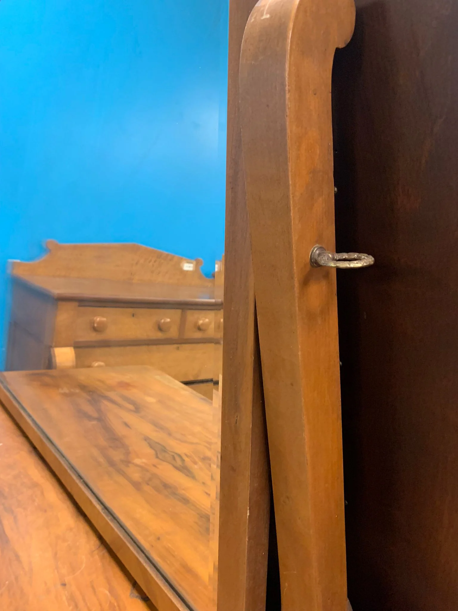 48-inch W 6-Drawers Dresser w/ Mirror - Image 3
