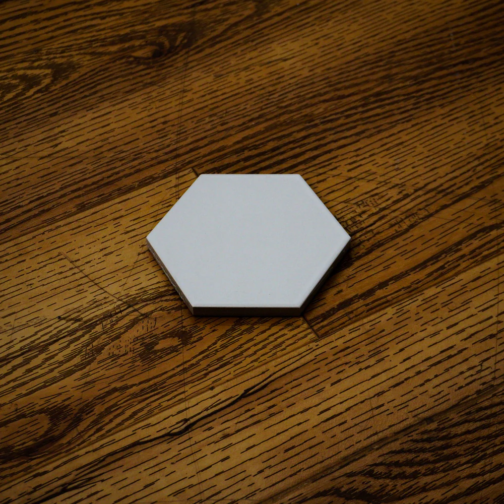 4x4.5-Inch Matte Light Grey Hex Porcelain Tile – 50 pcs box covers 6.25 sq ft - Image 10