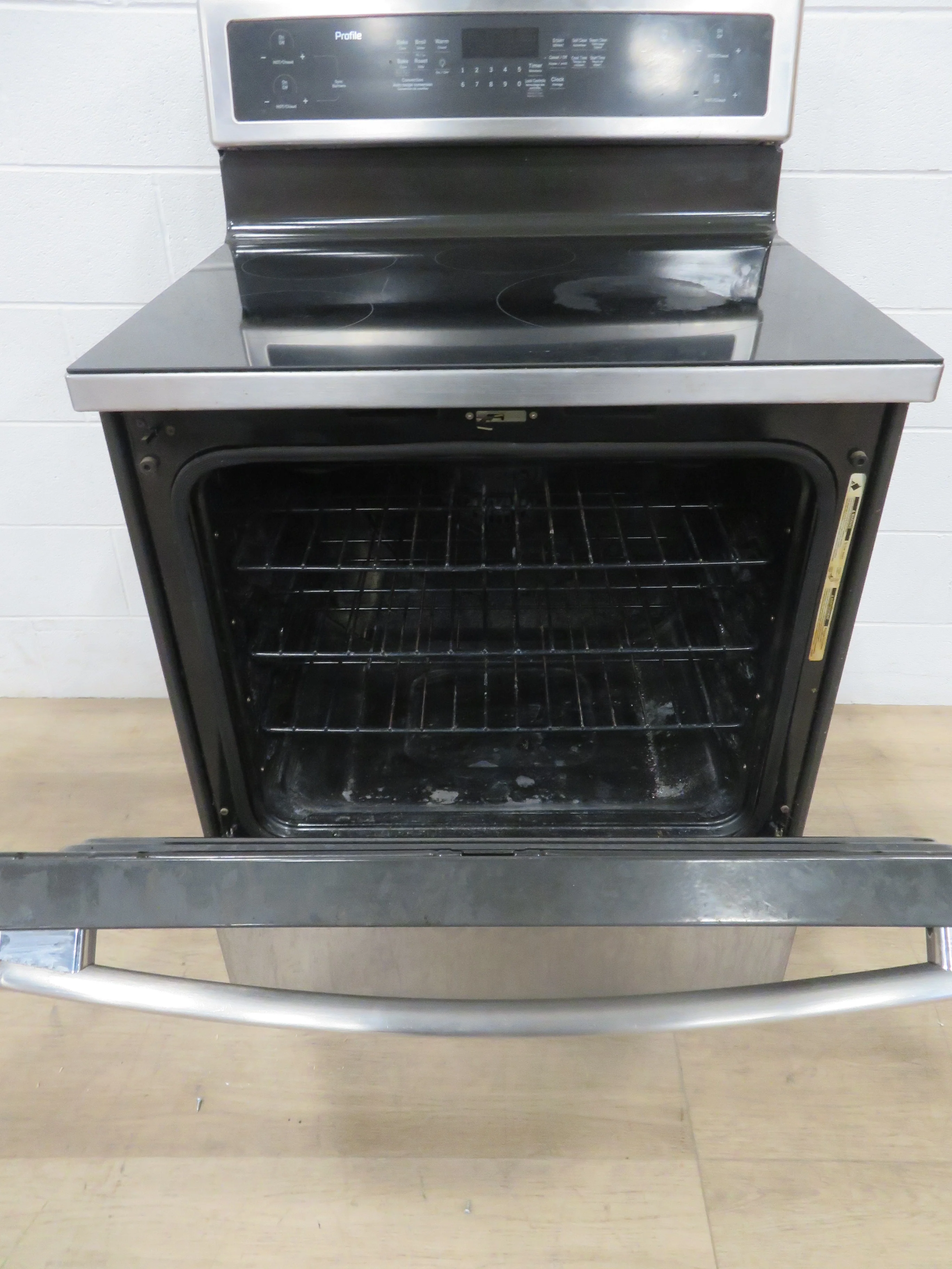 5-Burner Flat Top Electric Stove - Stainless - Image 2