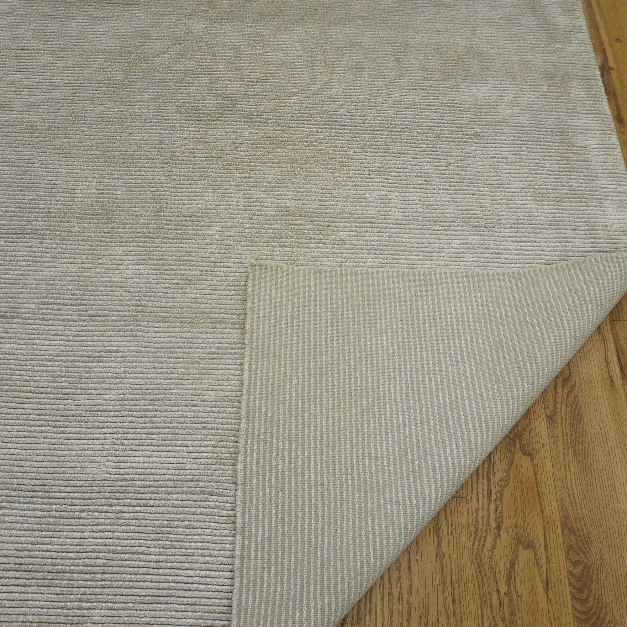 6x9-ft Wool Blend Ash, Slate Grey Taupe Area Rug - Image 4