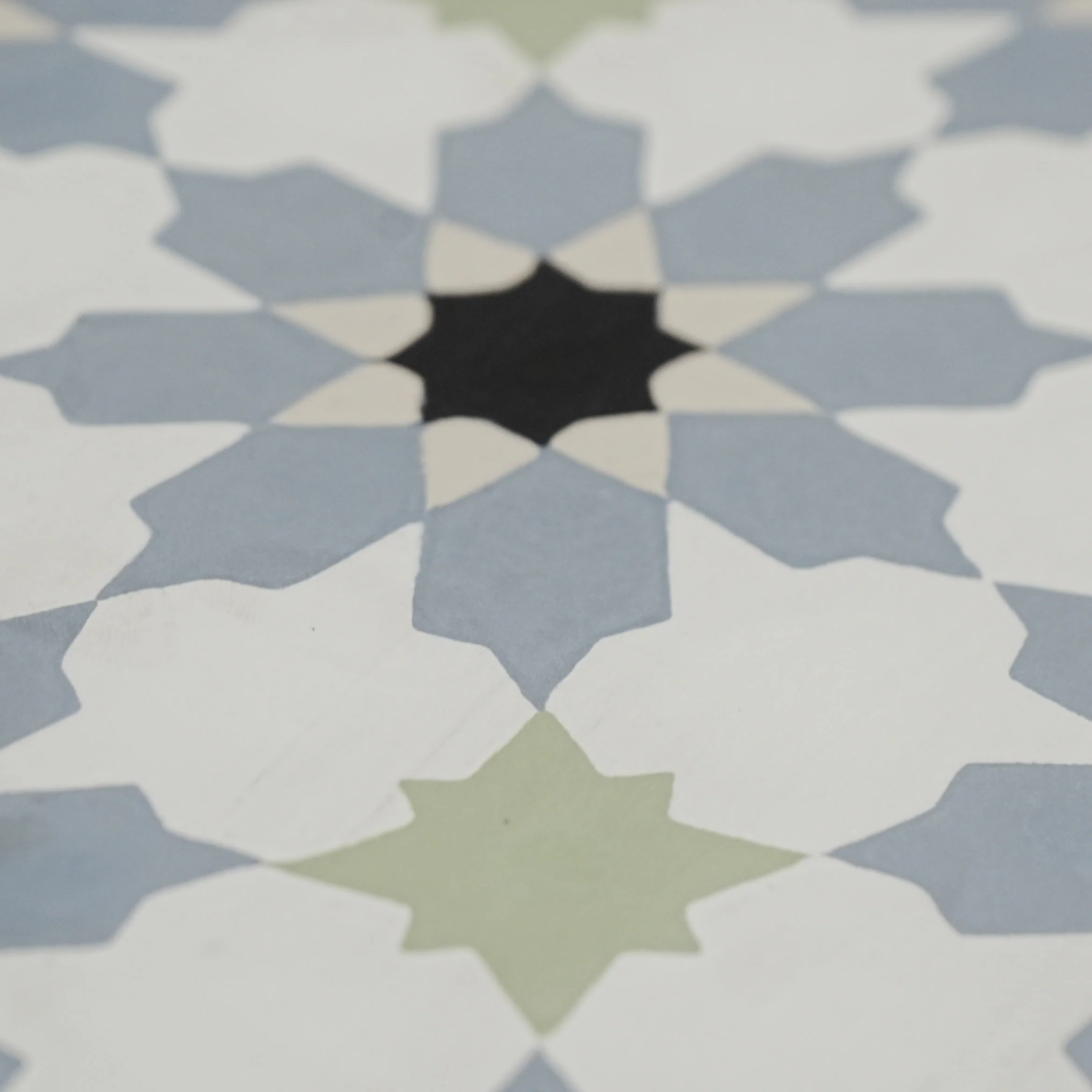 8x8-Inch Moorish Cement Tile, Star Motif – 13 pcs box covers 5.78 sq ft - Image 5
