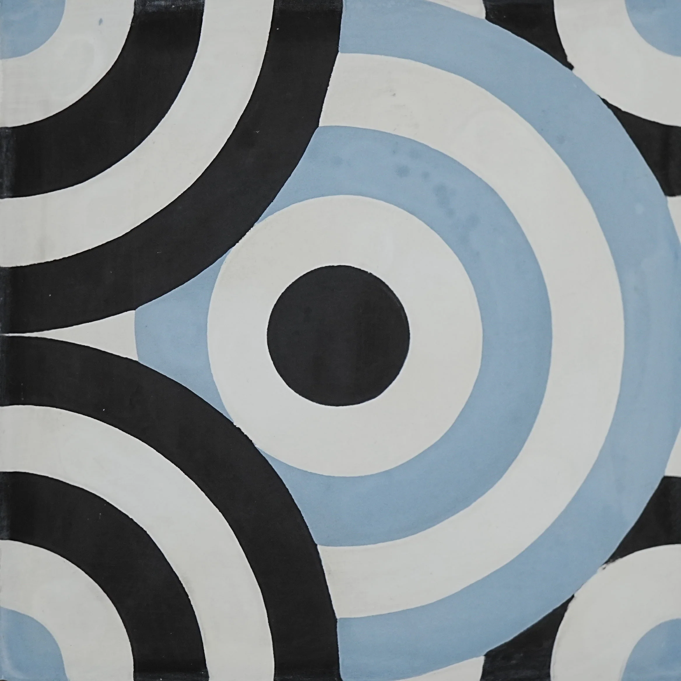 8x8-Inch NT3-E202 Cement Tile, Circular Motif – 13 pcs box covers 5.78 sq ft - Image 5