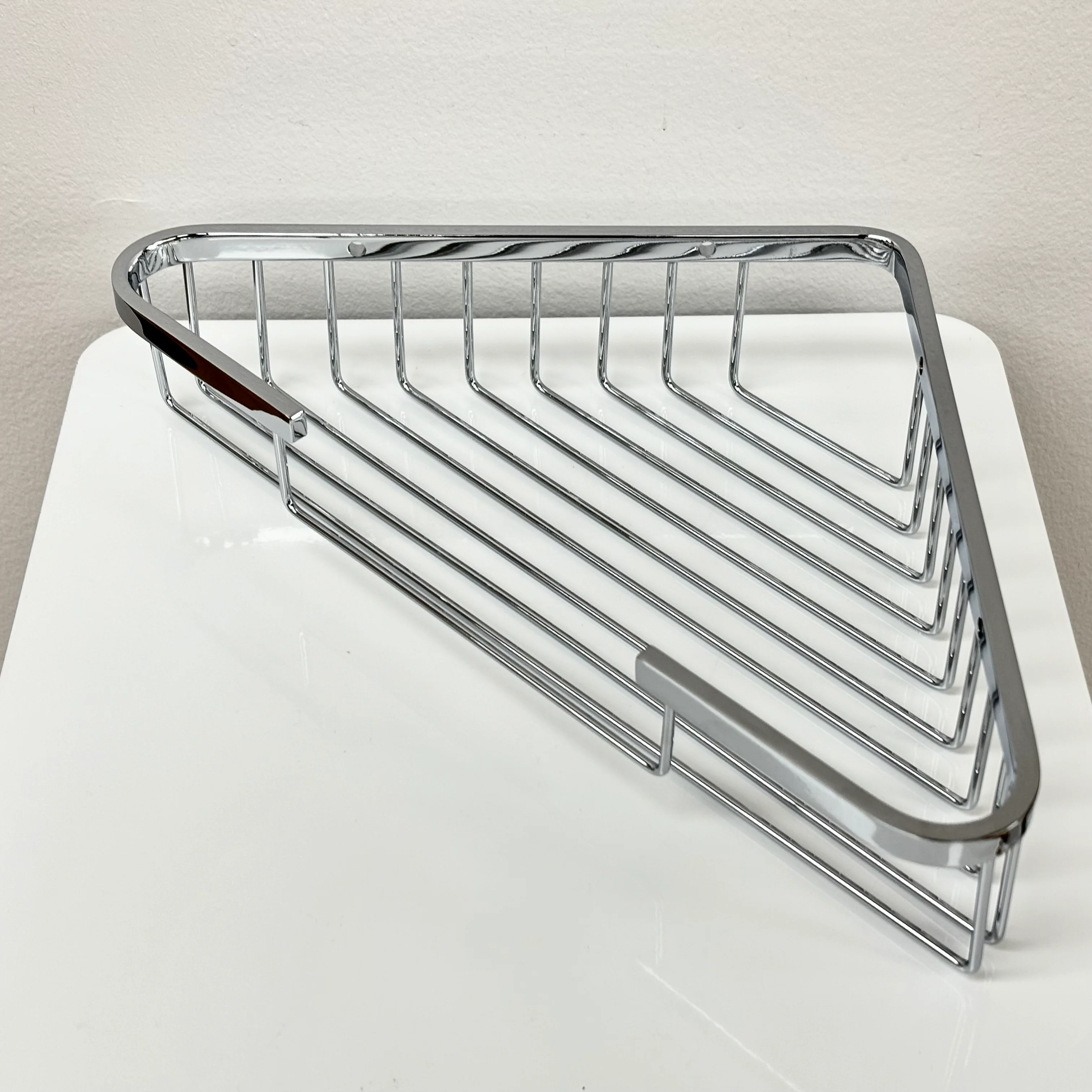 9.5-Inch Corner Soap Basket in Polished Chrome, 2735