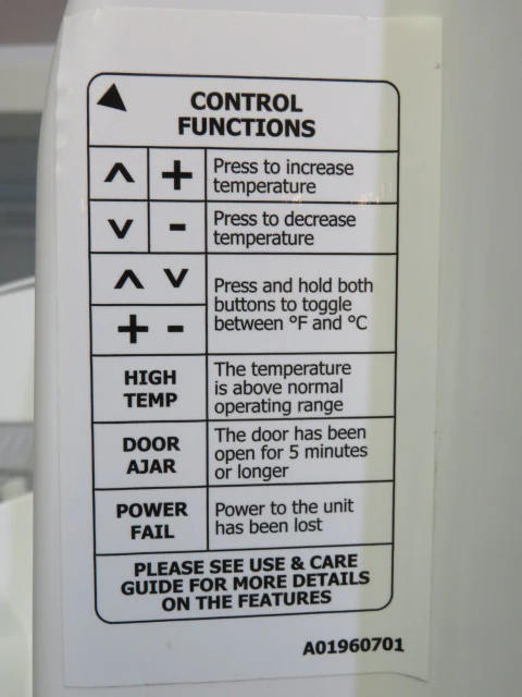 ANFCNA White Upright Freezer - Image 5
