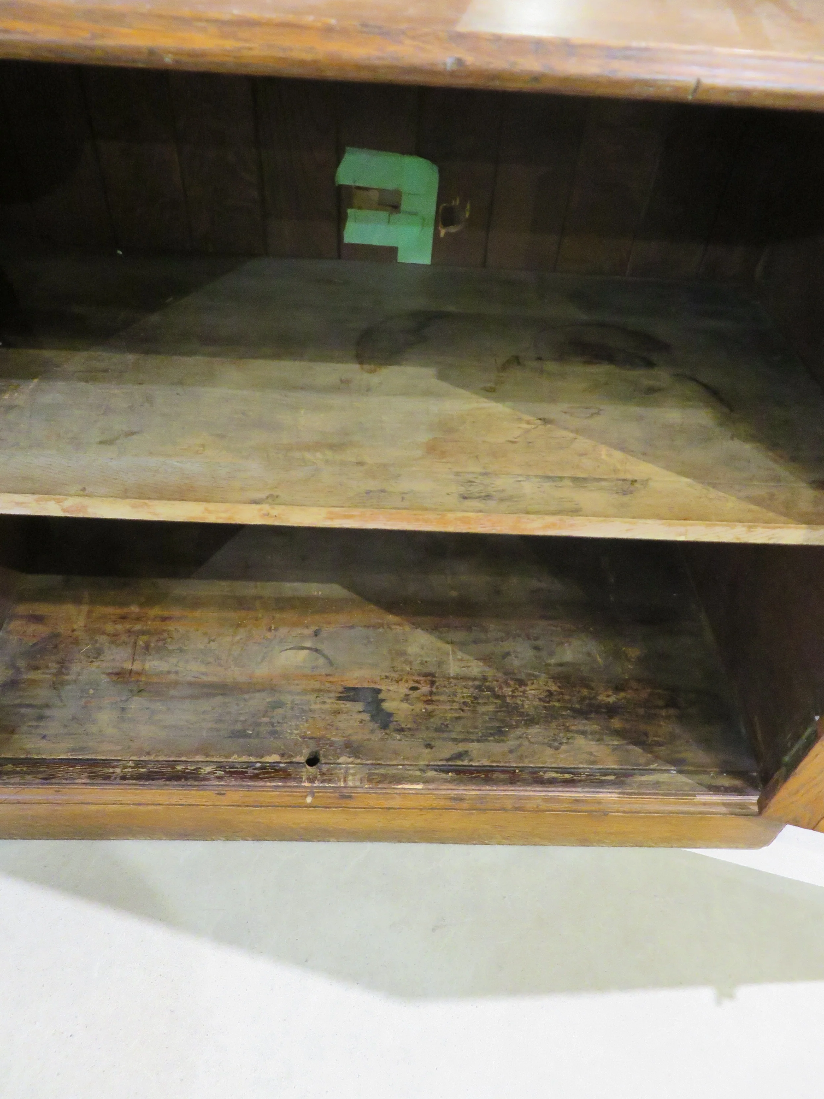 Antique Oak Cupboard - Image 6