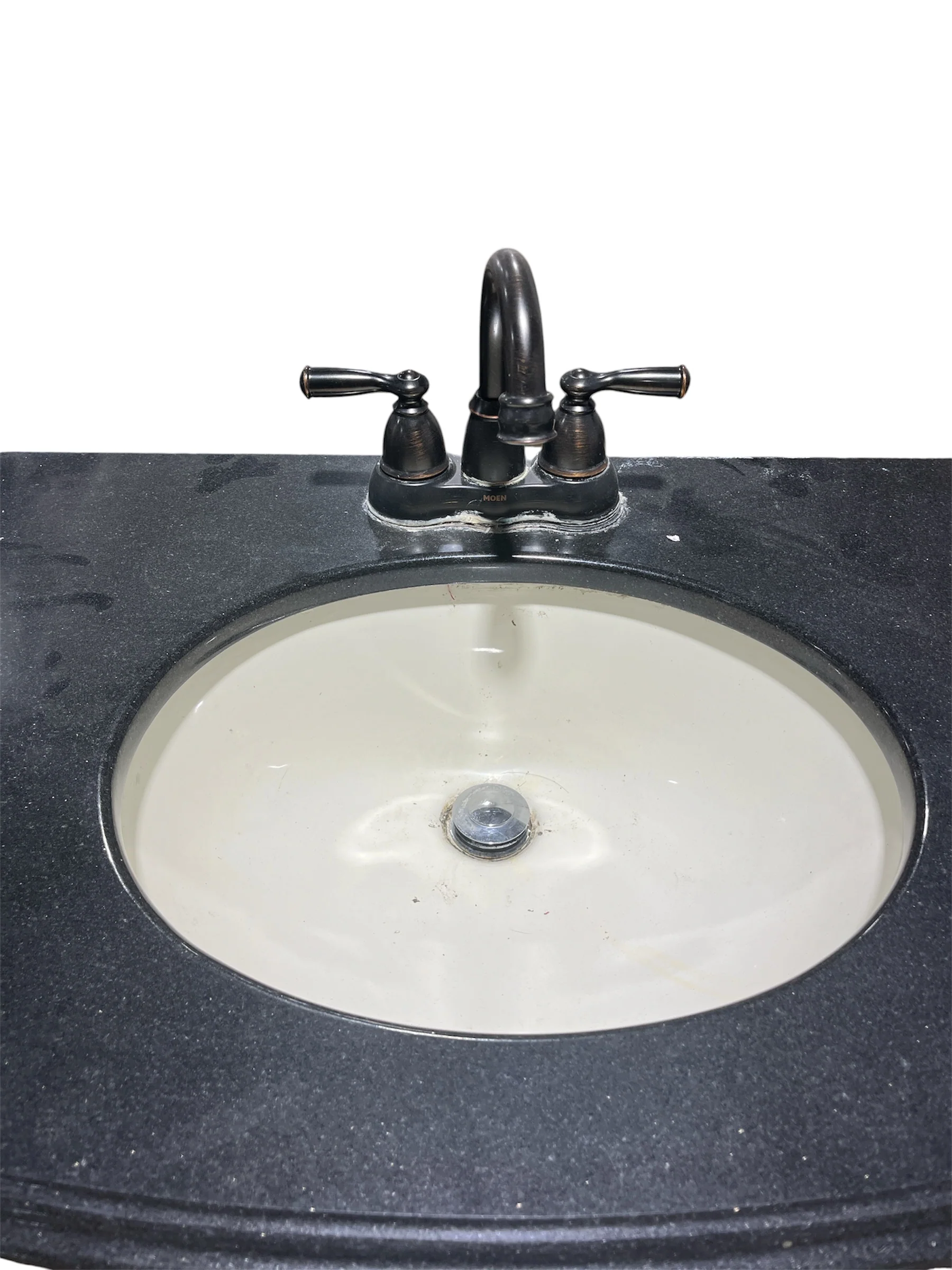 Antique Style Bathroom Vanity with Moen Faucet - Image 4