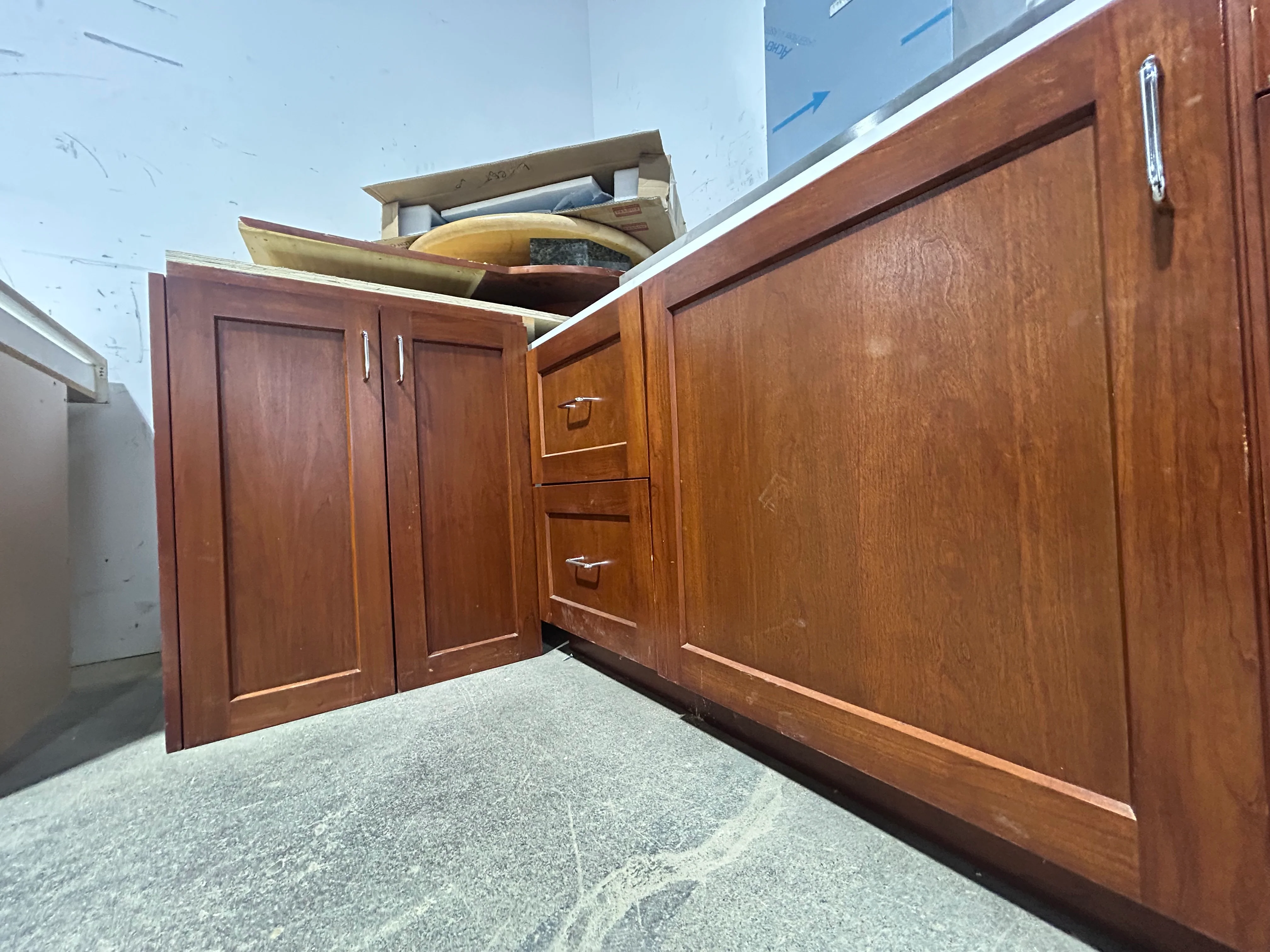Artem Brown Shaker-Style Panel Kitchen Set - Image 6