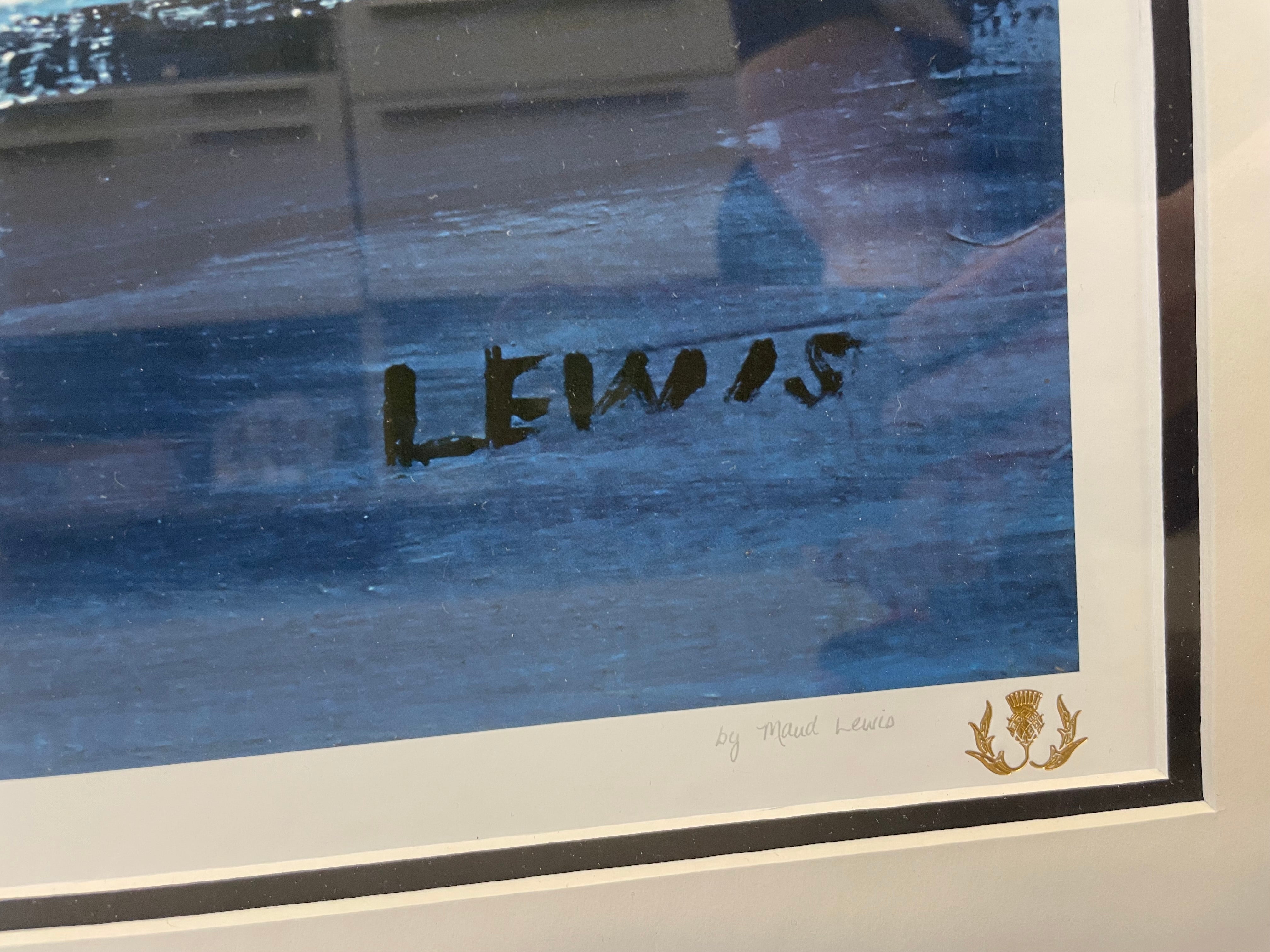Artwork - The Harbour by Maud Lewis (print) - Image 3