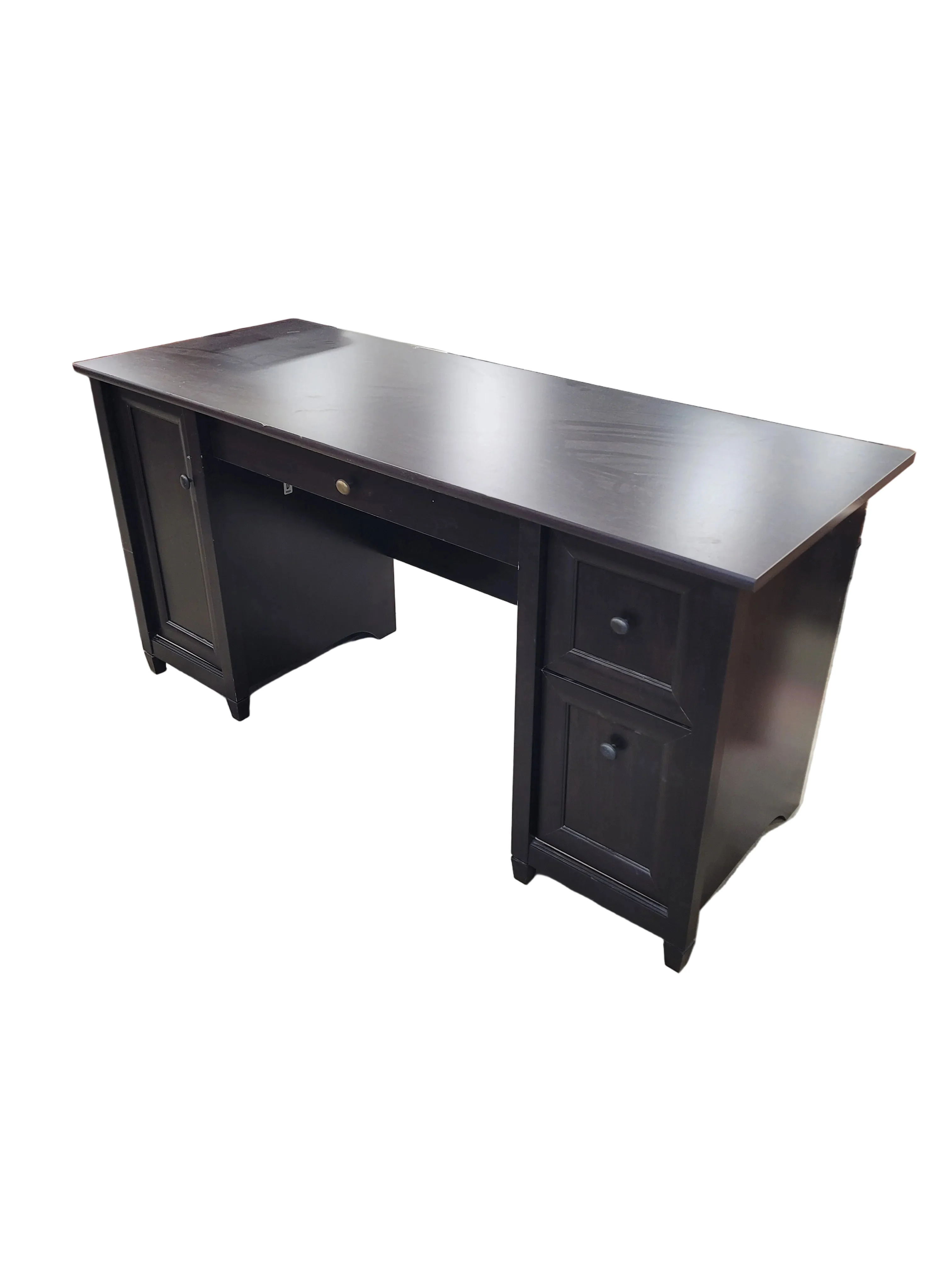 Dark Espresso Executive Desk