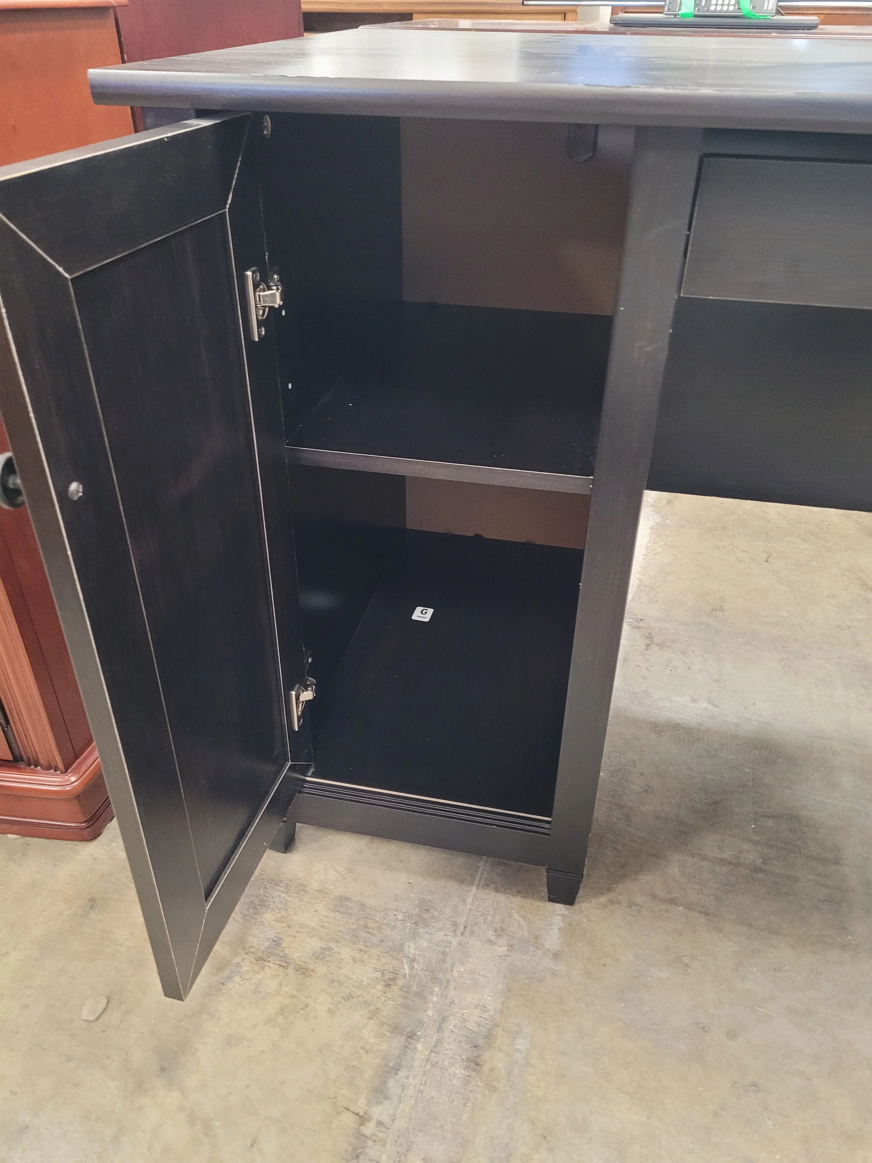 Dark Espresso Executive Desk - Image 5