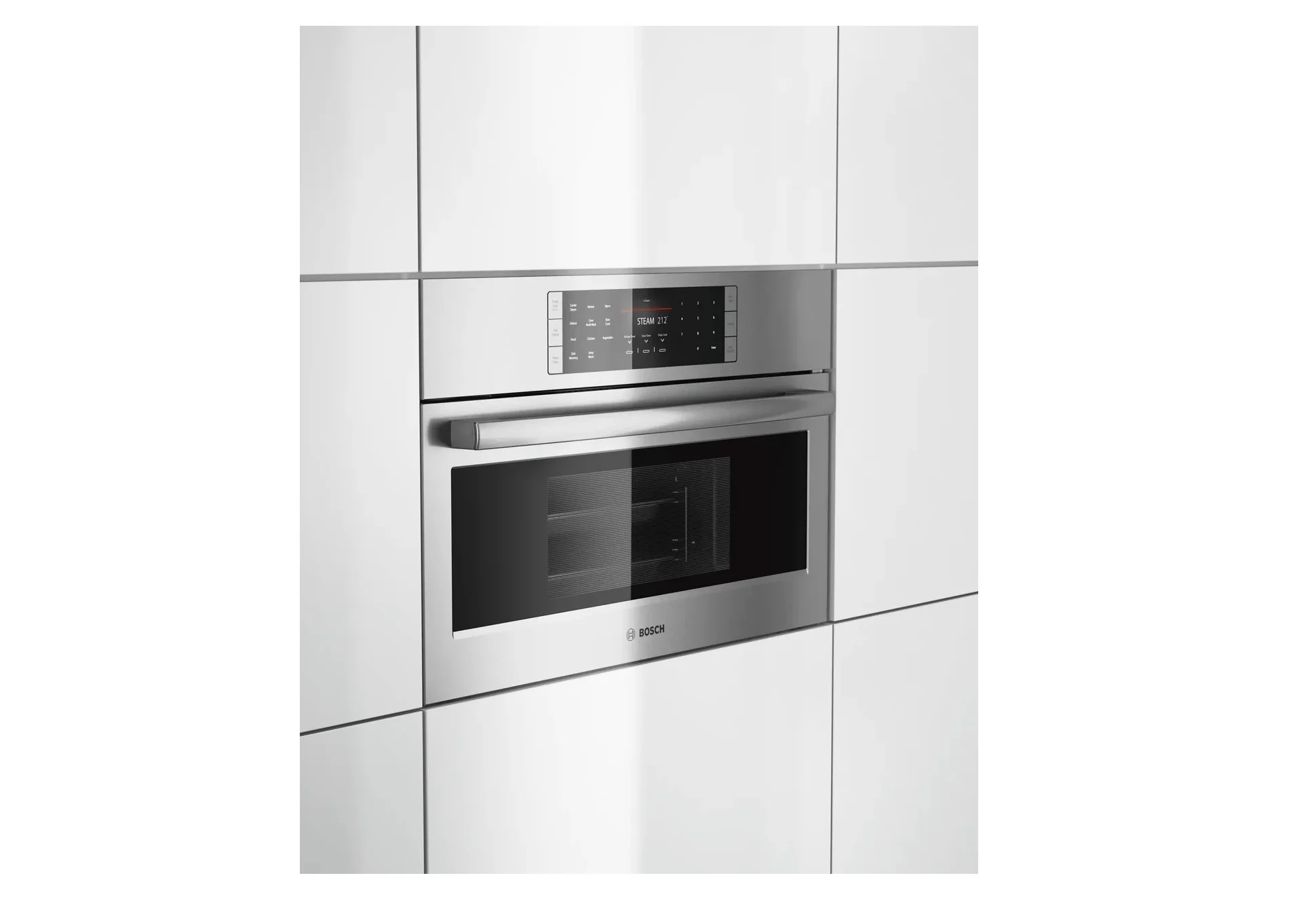 30" Bosch Stainless Steel Steam Convection Oven HSLP451UC - Image 2