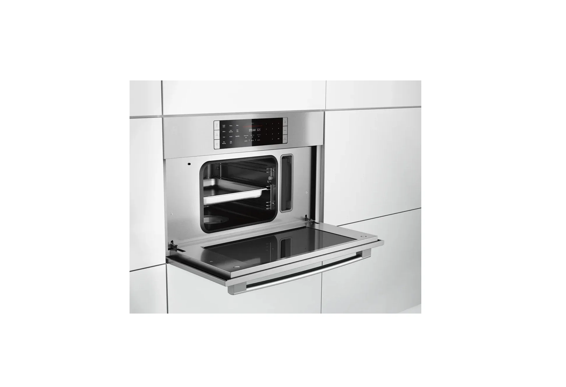 30" Bosch Stainless Steel Steam Convection Oven HSLP451UC - Image 3