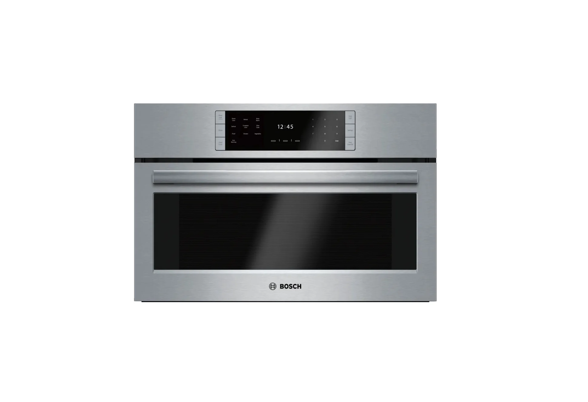30" Bosch Stainless Steel Steam Convection Oven HSLP451UC - Image 5