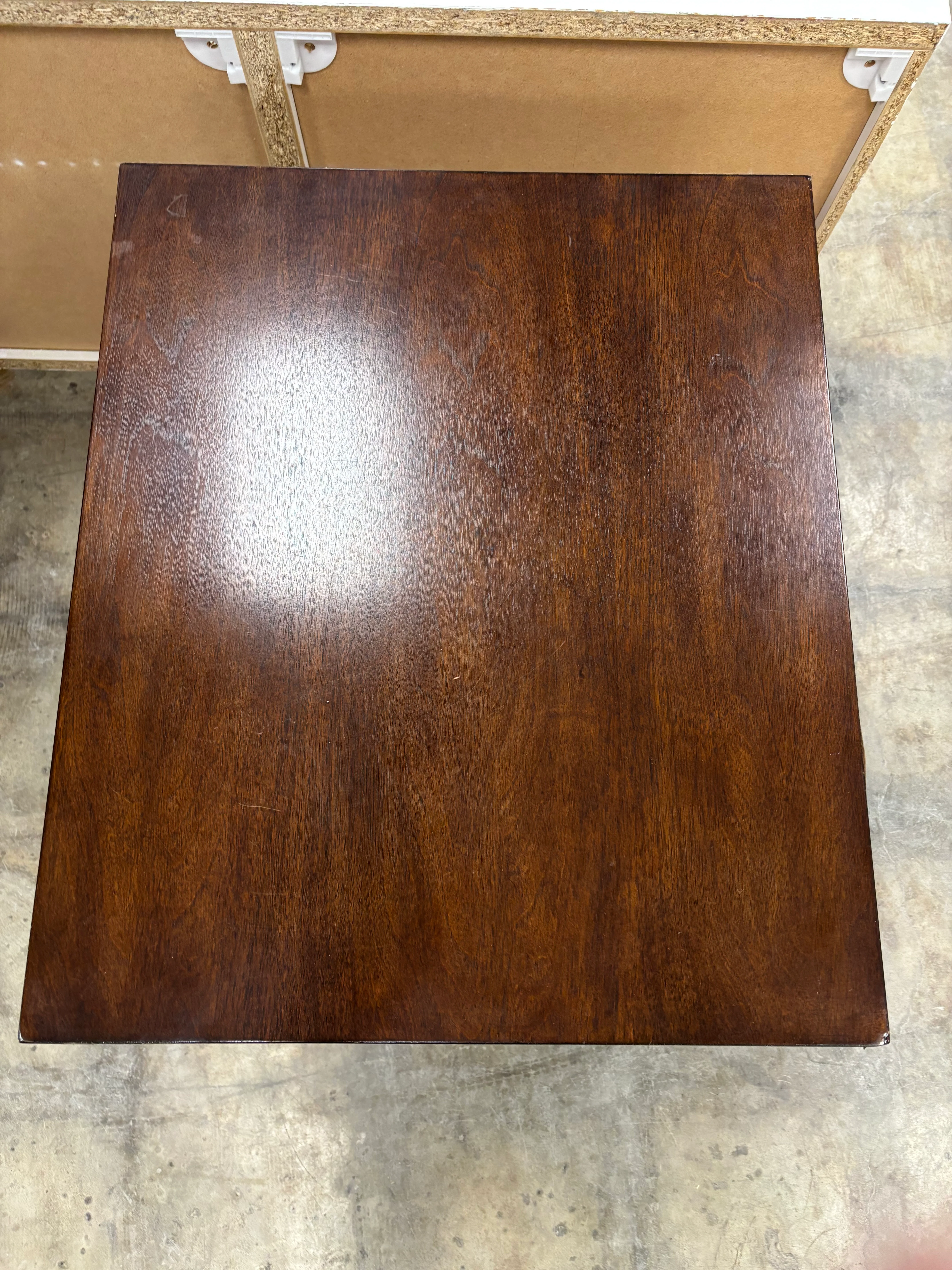 Brown Rectangular End Table - Image 3