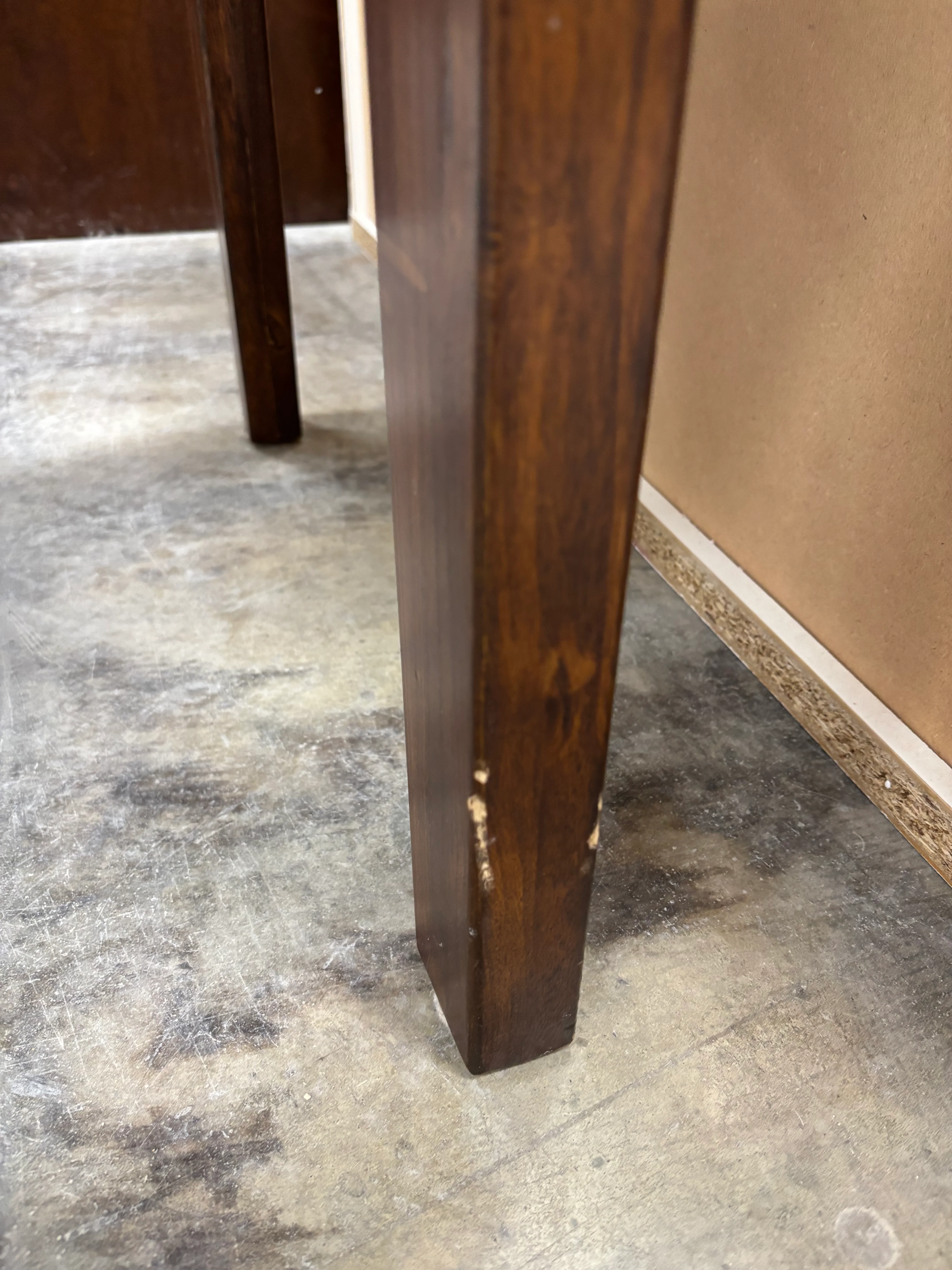 Brown Rectangular End Table - Image 4