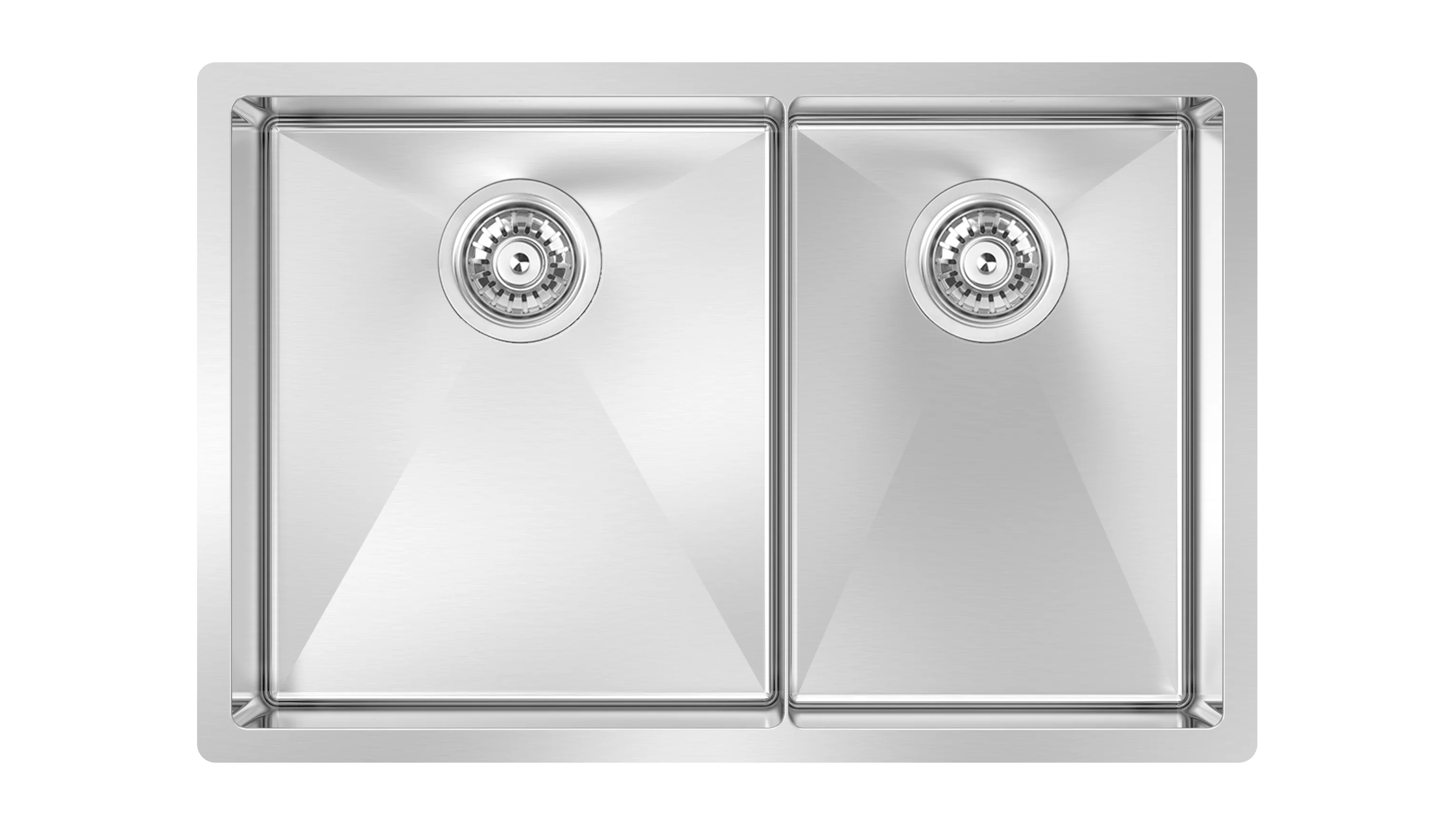 Zomodo Cayman 27 in. 60/40 Double Sink