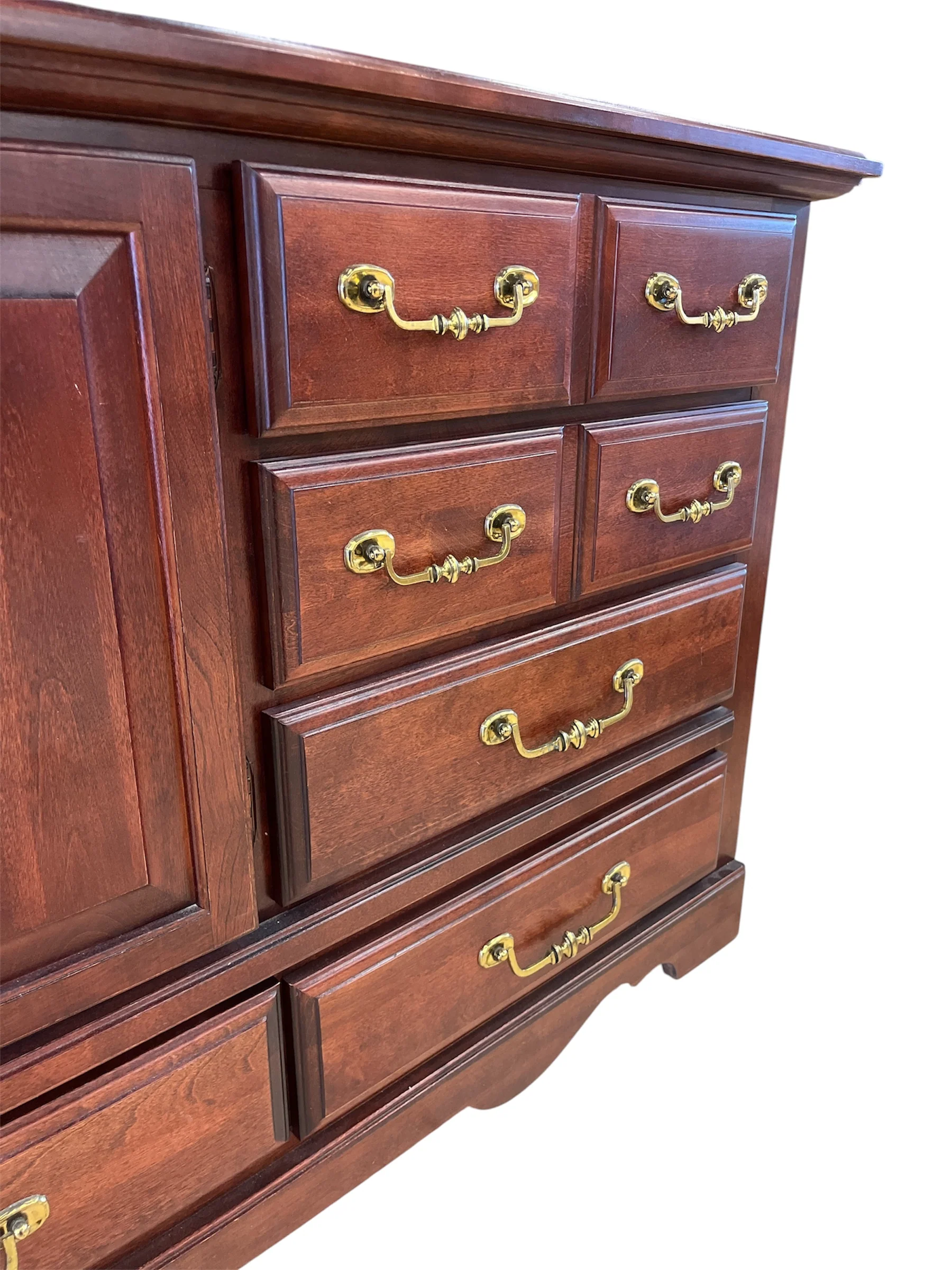 Cherry Wood Dresser - Image 3