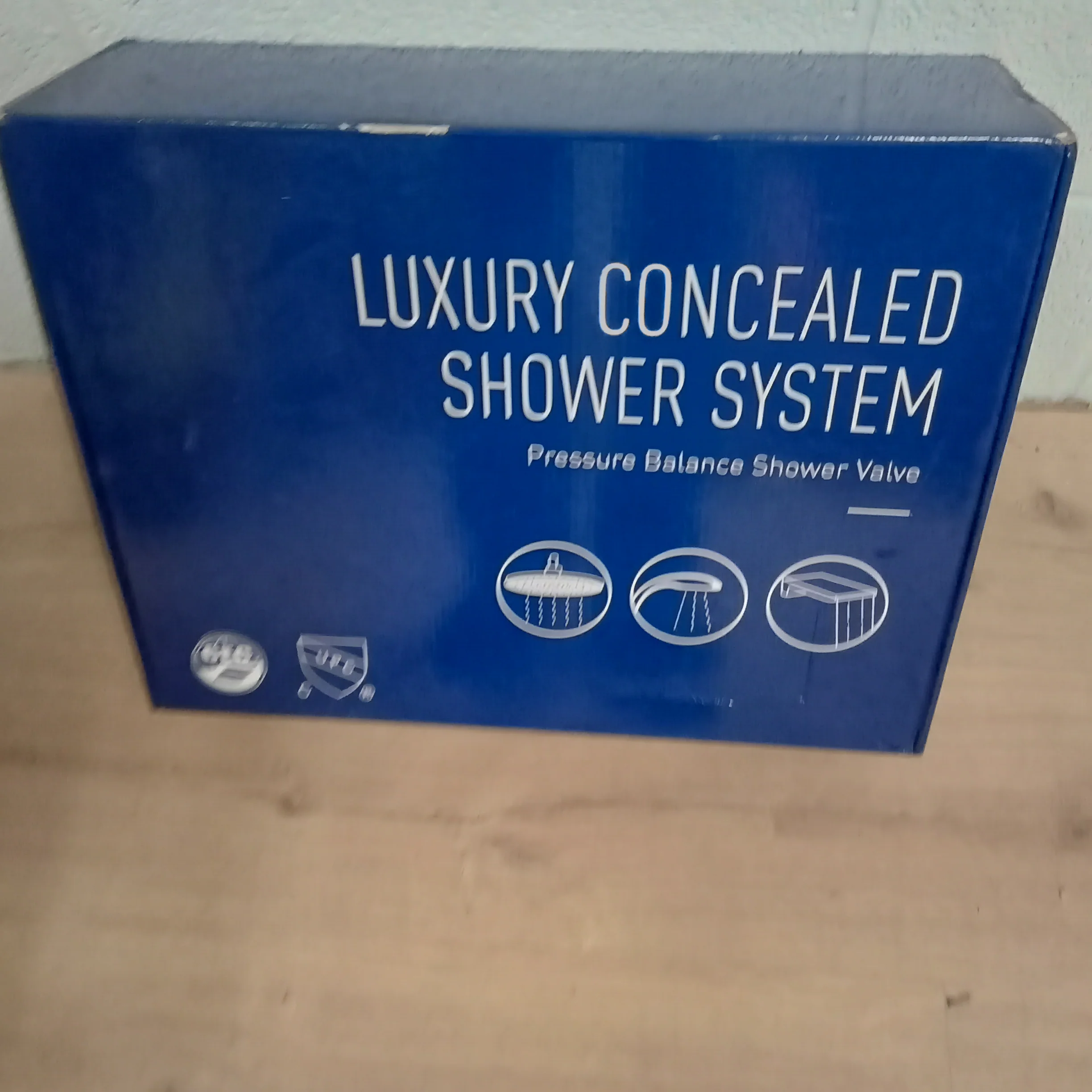 Concealed Shower System in Black - Image 3