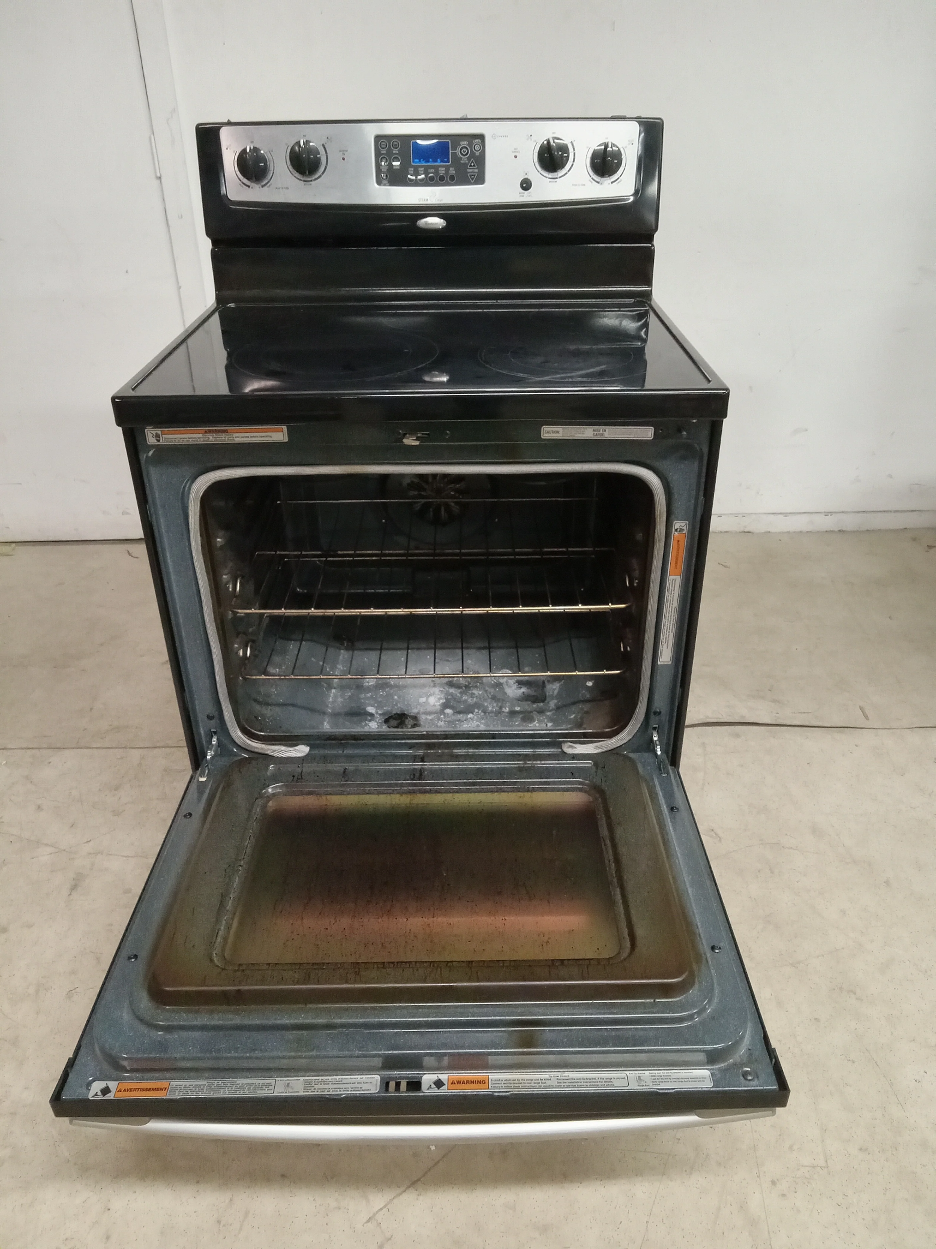 30"W Whirlpool Electric Stove - Image 2