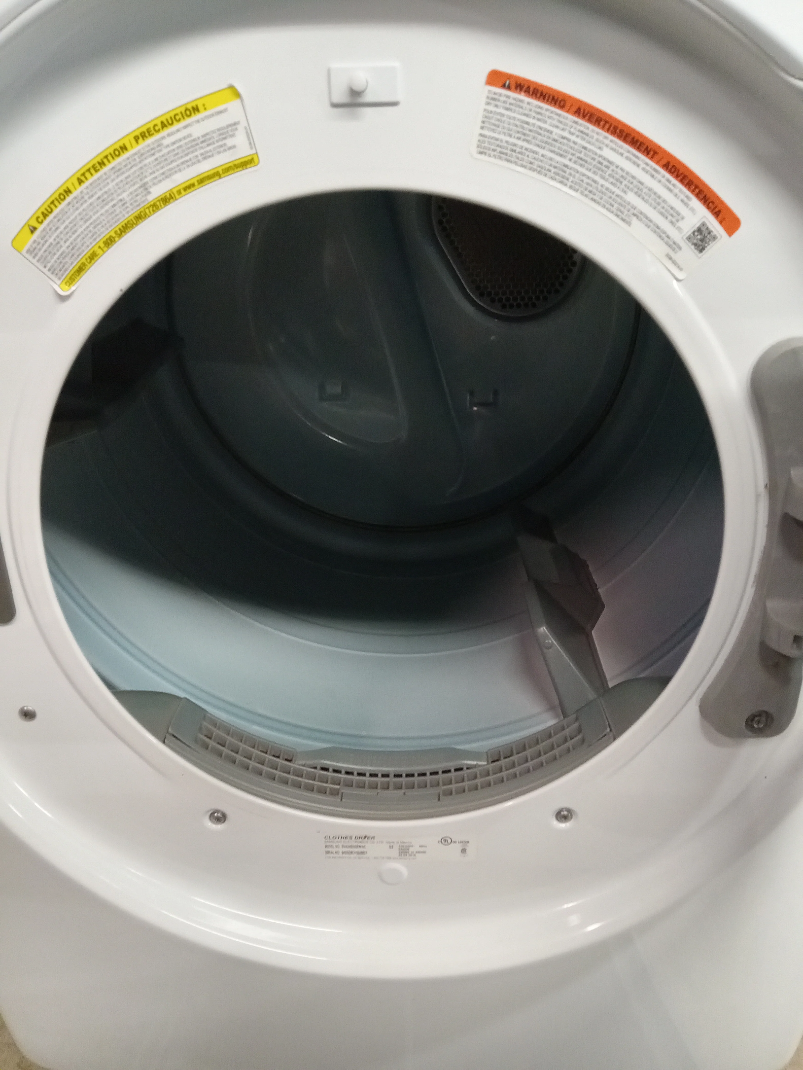 27"W Samsung Clothes Dryer - Image 3