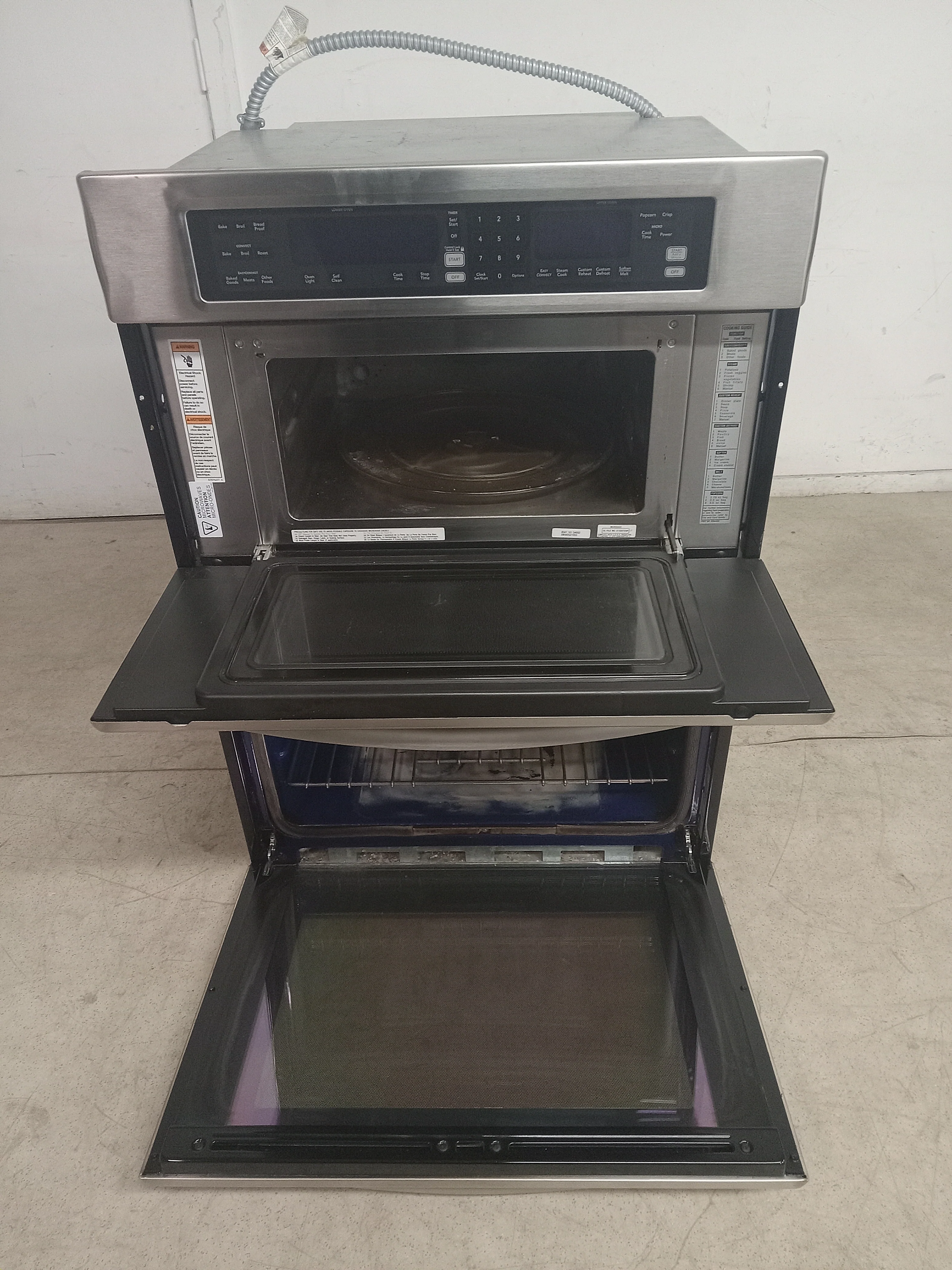 28"W KitchenAid Wall Microwave/Oven - Image 2