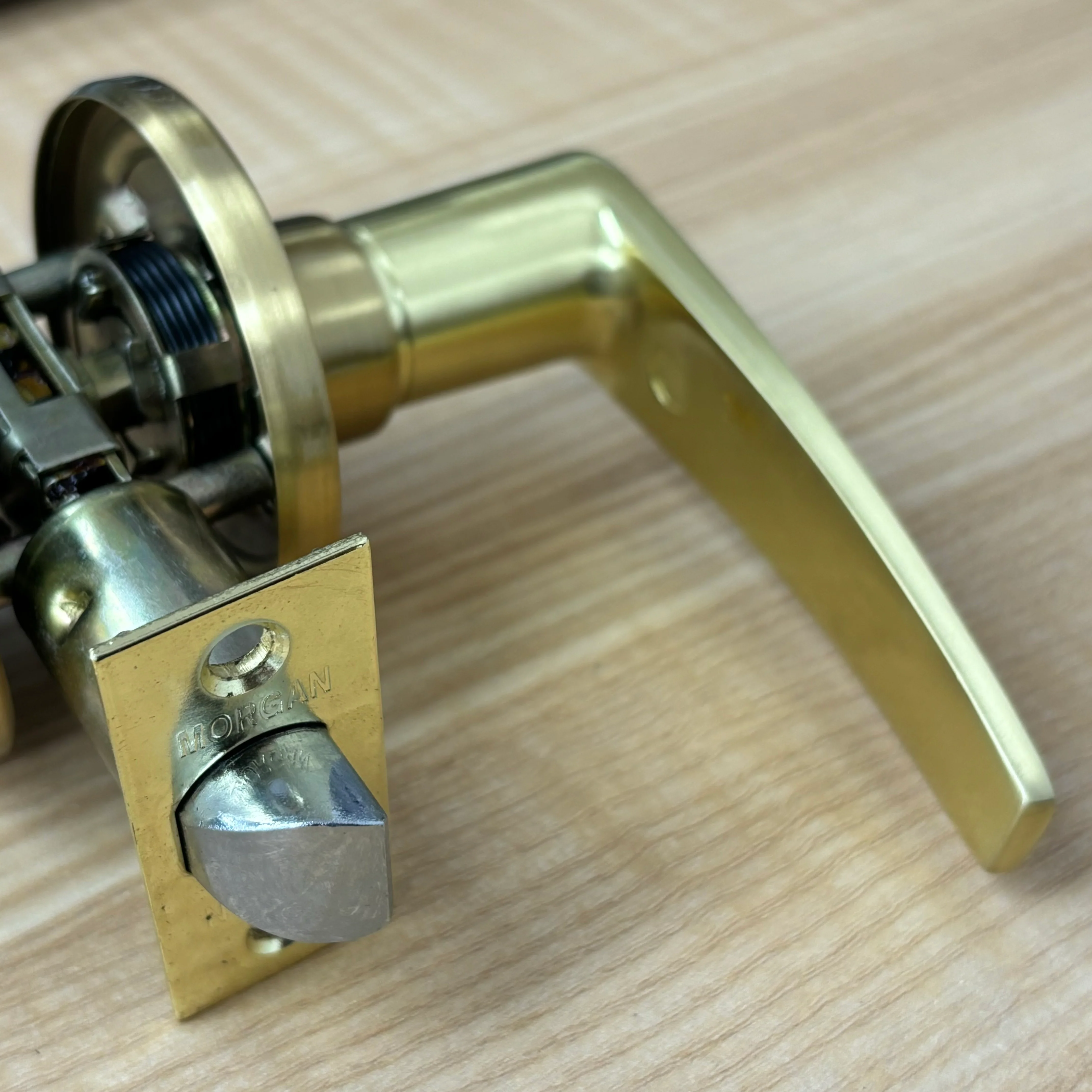 Door Passage Lever Set – Brushed Gold, 3820PS - Image 6