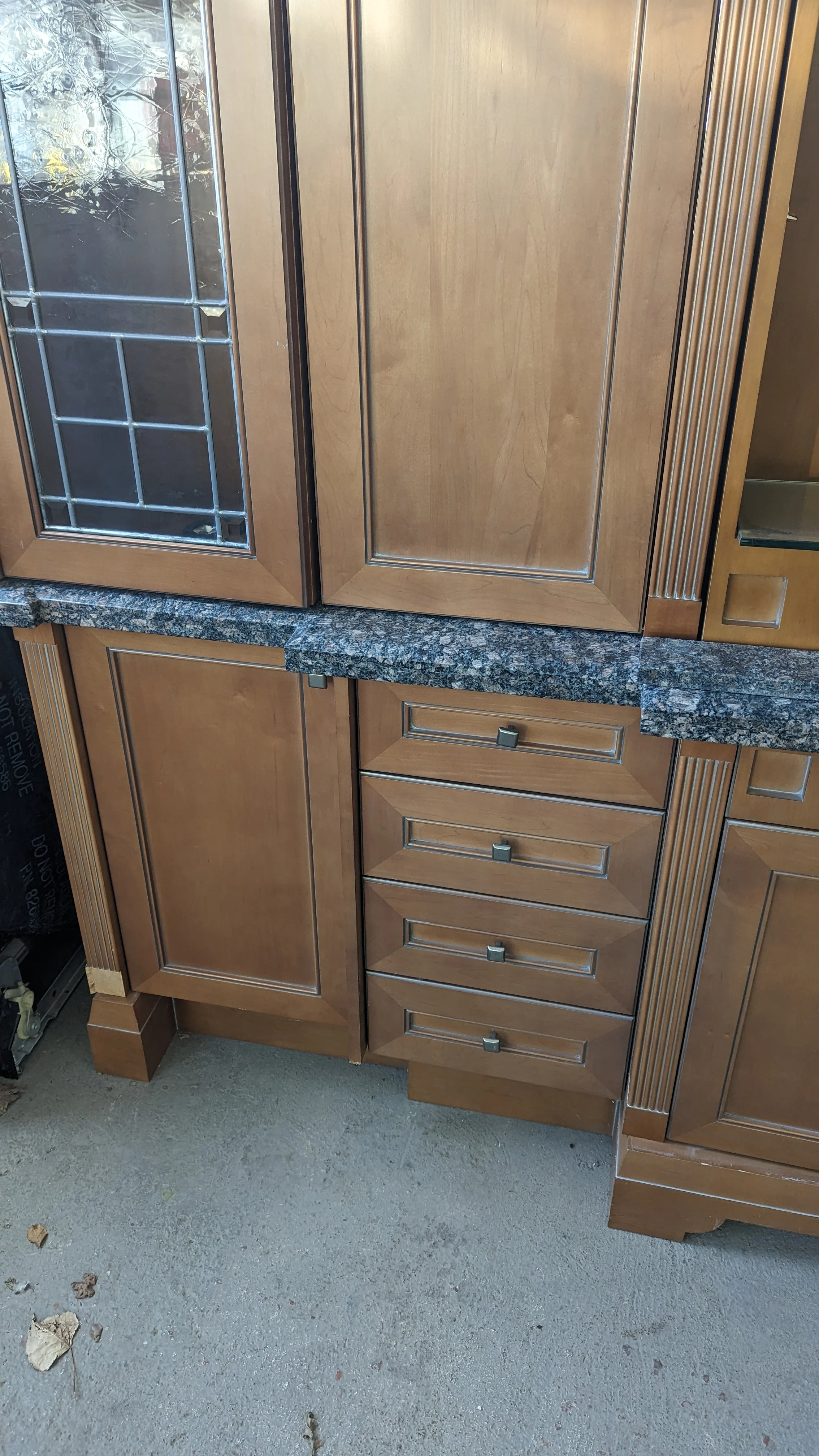 Early American Kitchen w/ Black Granite Counter-Top - Image 3