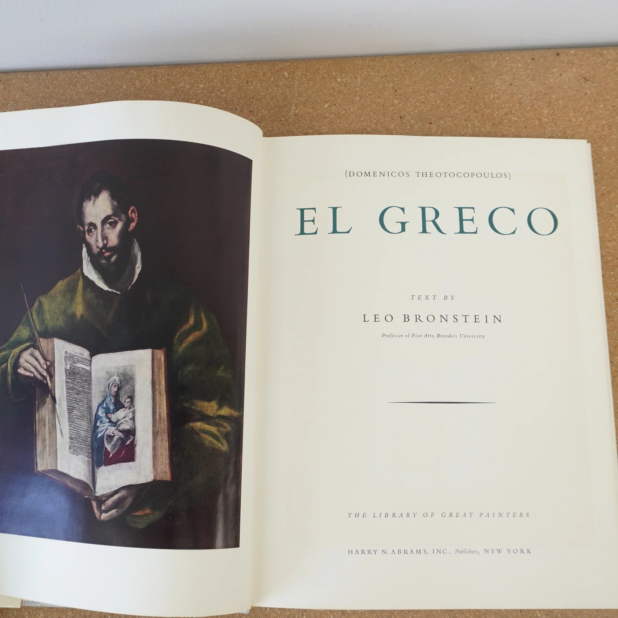 EL GRECO, The Library of Great Painters 1964 - Image 3
