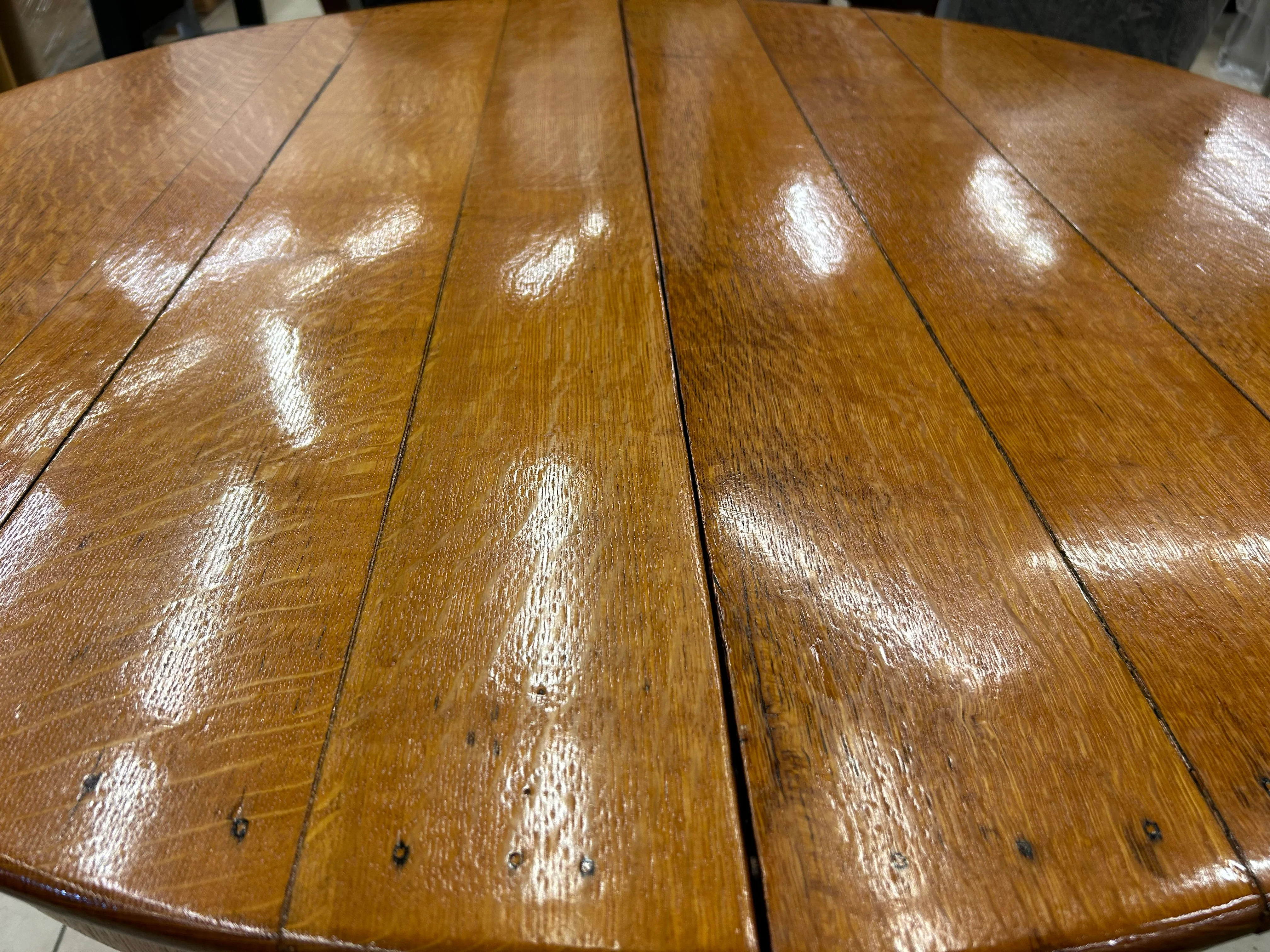 Epoque Mission Style Dining Table - Image 3