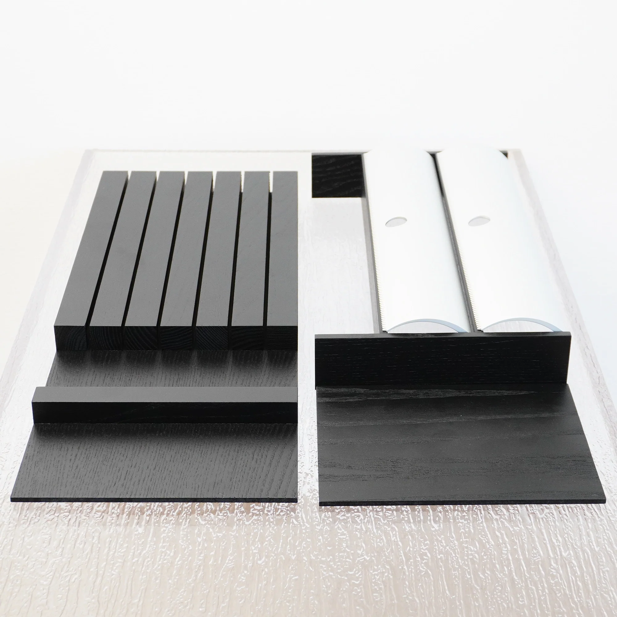 19×7.25×2–Inch Foil Roll Dispenser – Dark Ash Wood, 2‑Roll Capacity - Image 16