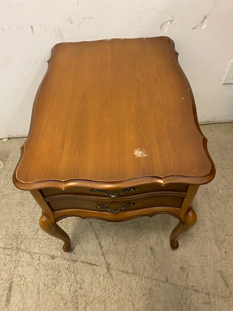 French Country Style End Table - Image 3