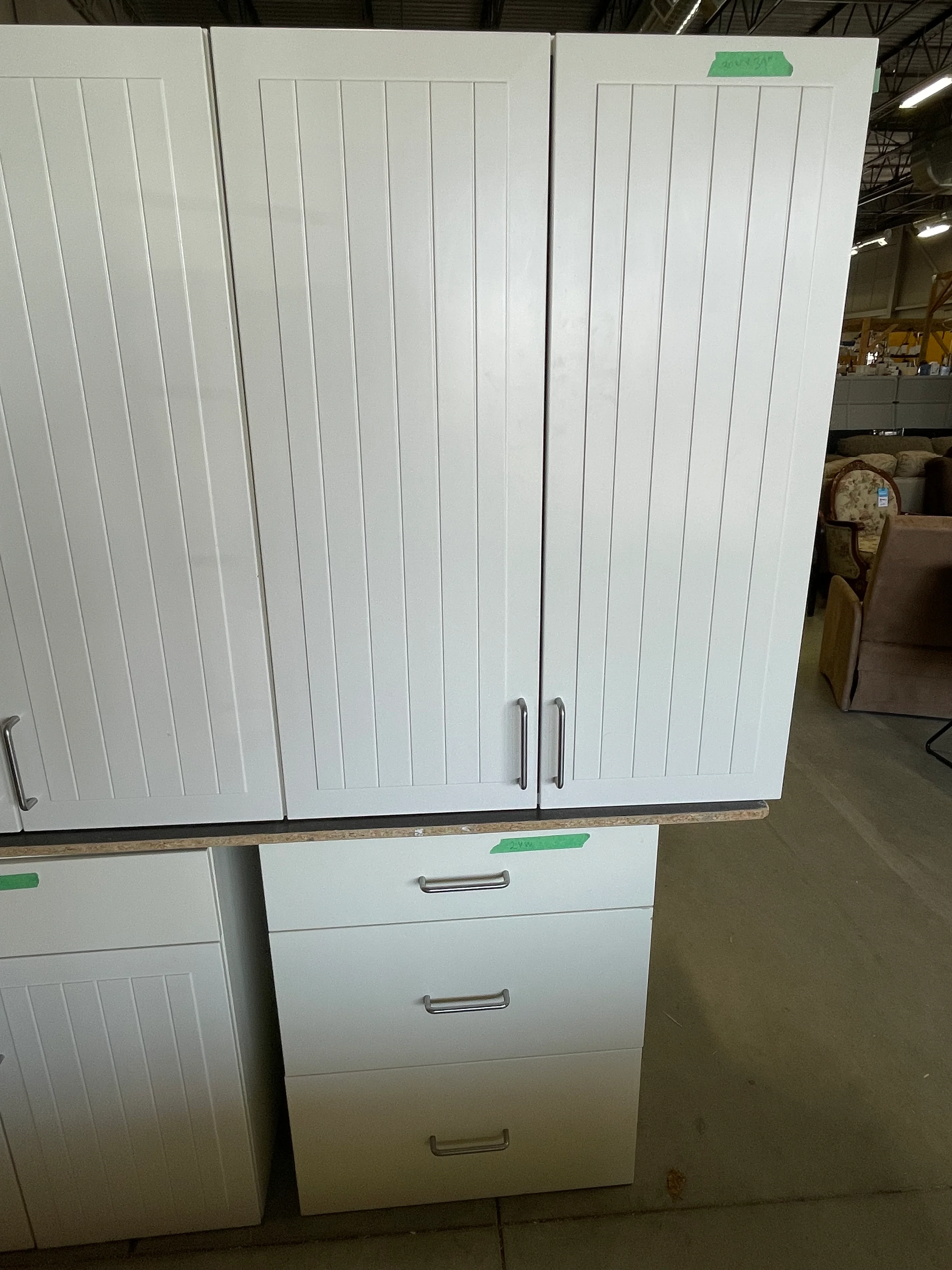 Full White Kitchen Set - Image 2