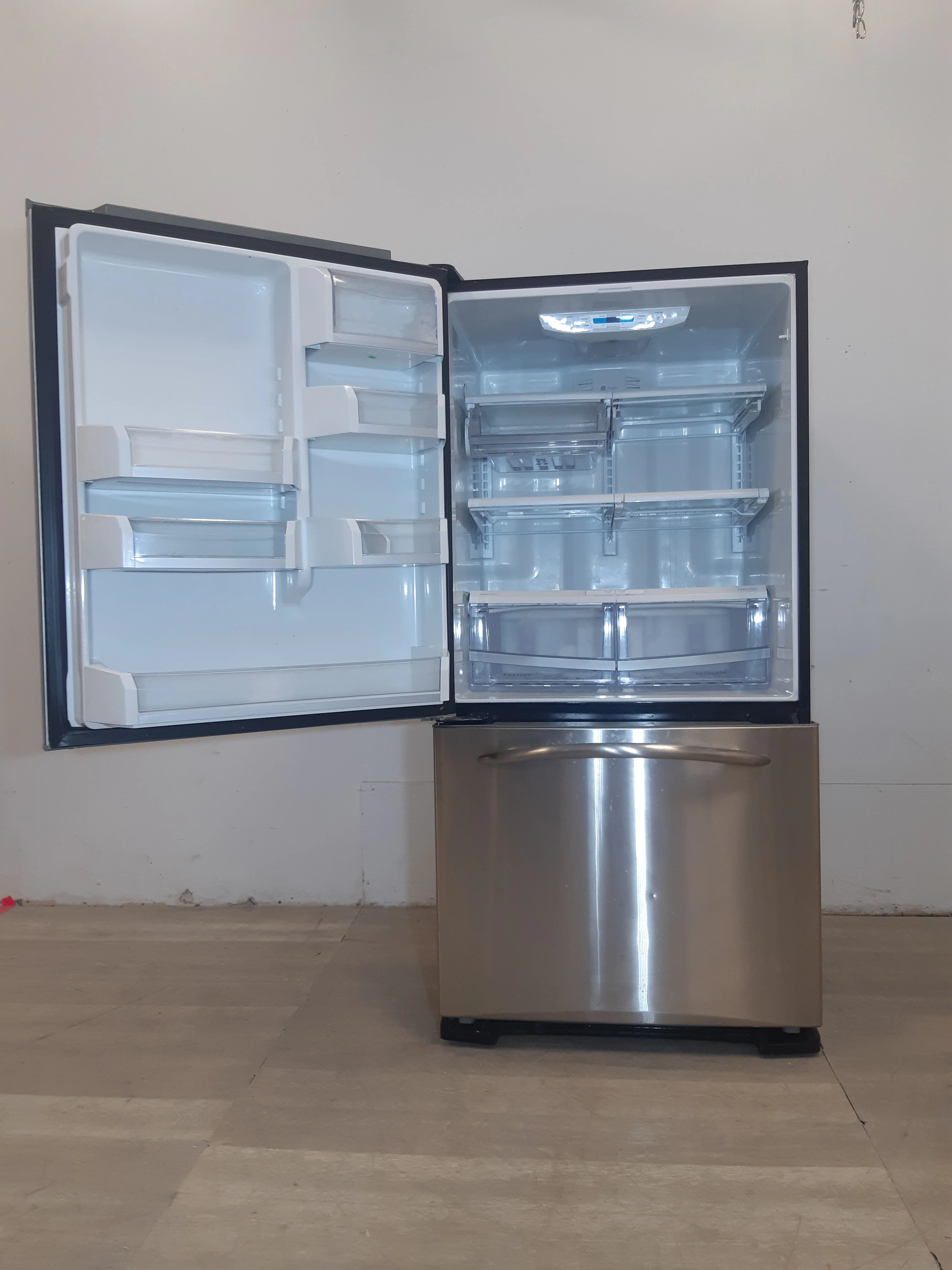 GE Stainless Steel Refrigerator - Image 2